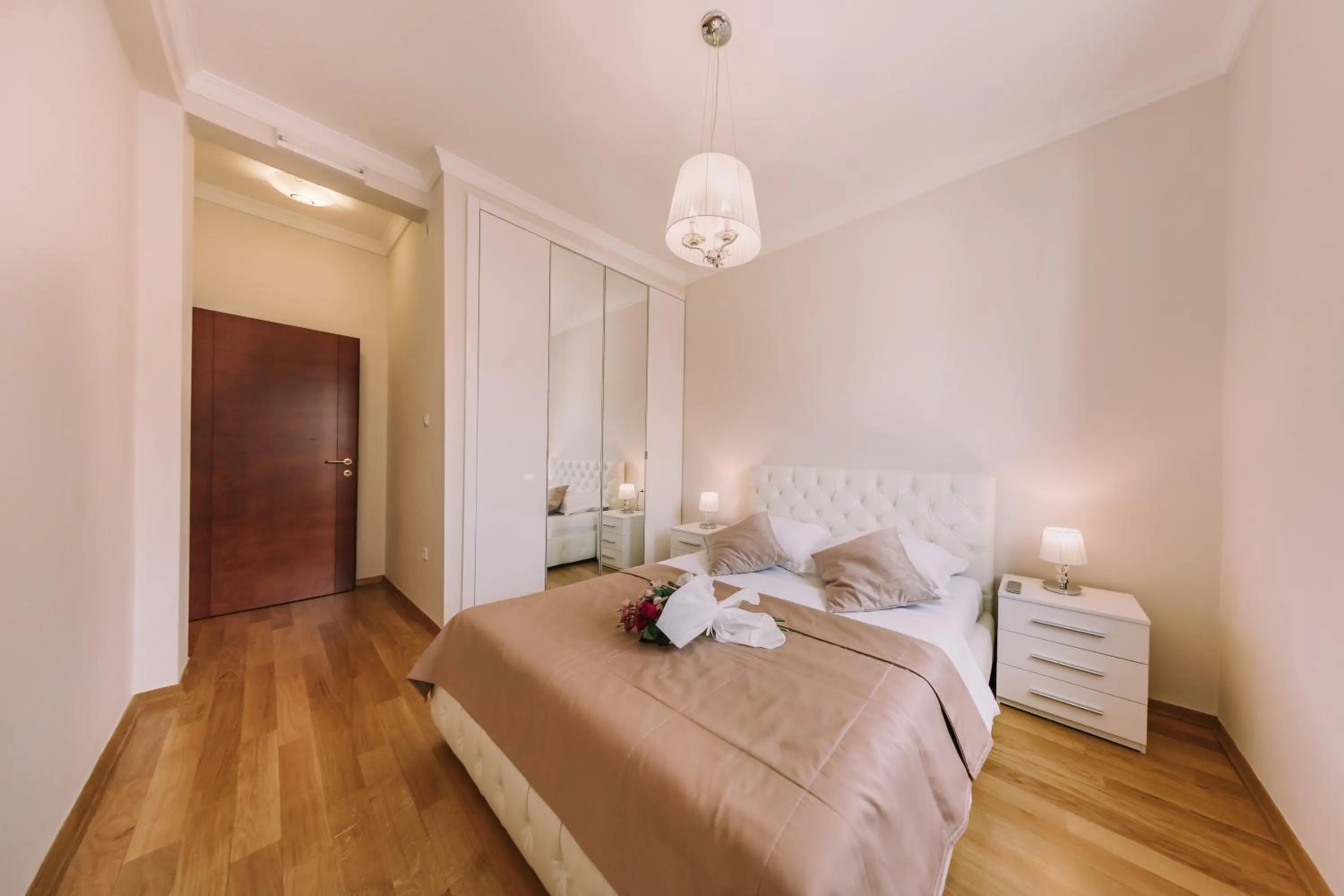 Bed in City Apartments