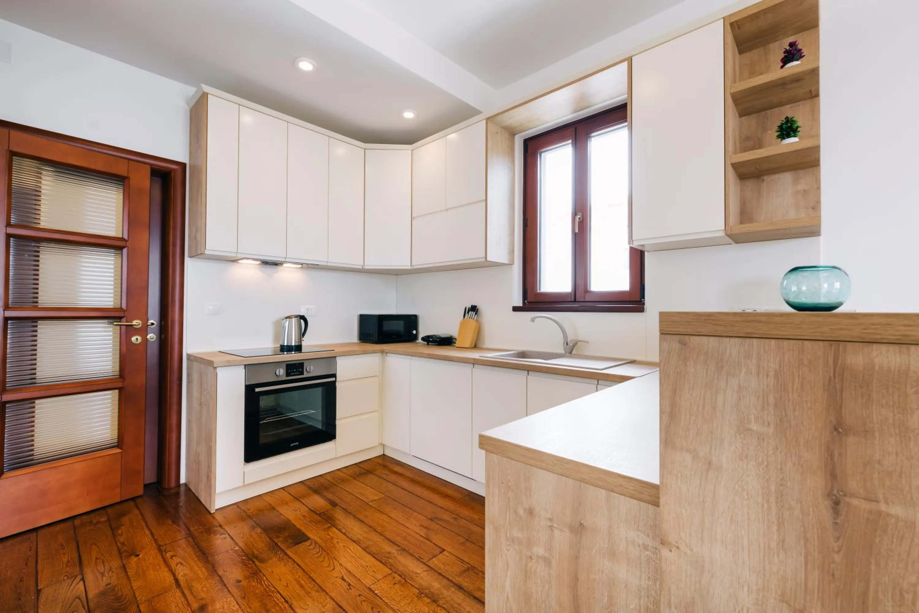 Kitchen or kitchenette in City Apartments