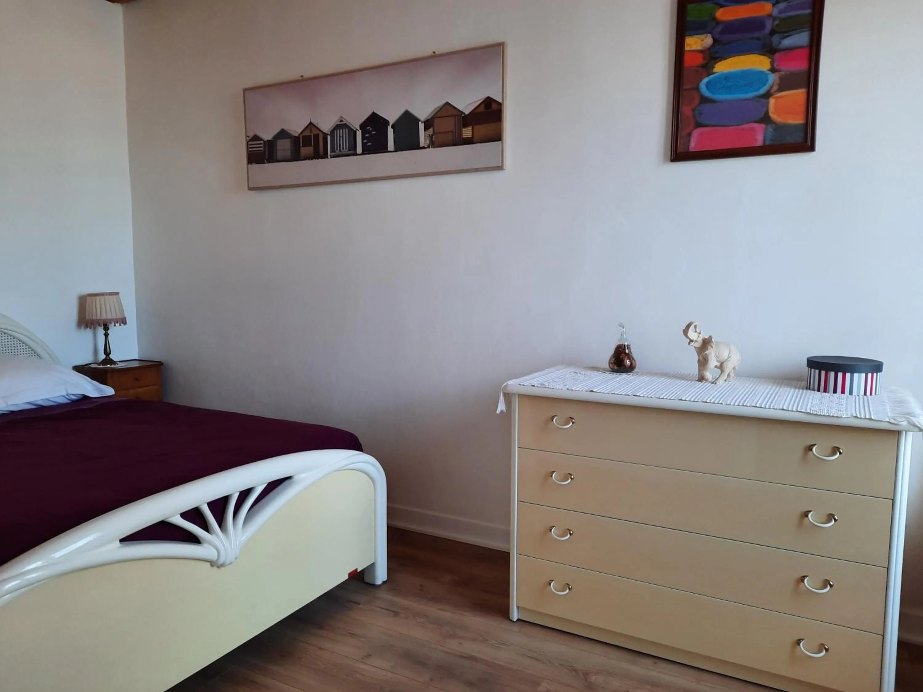 Bed in Appartement Vue Sur Mer