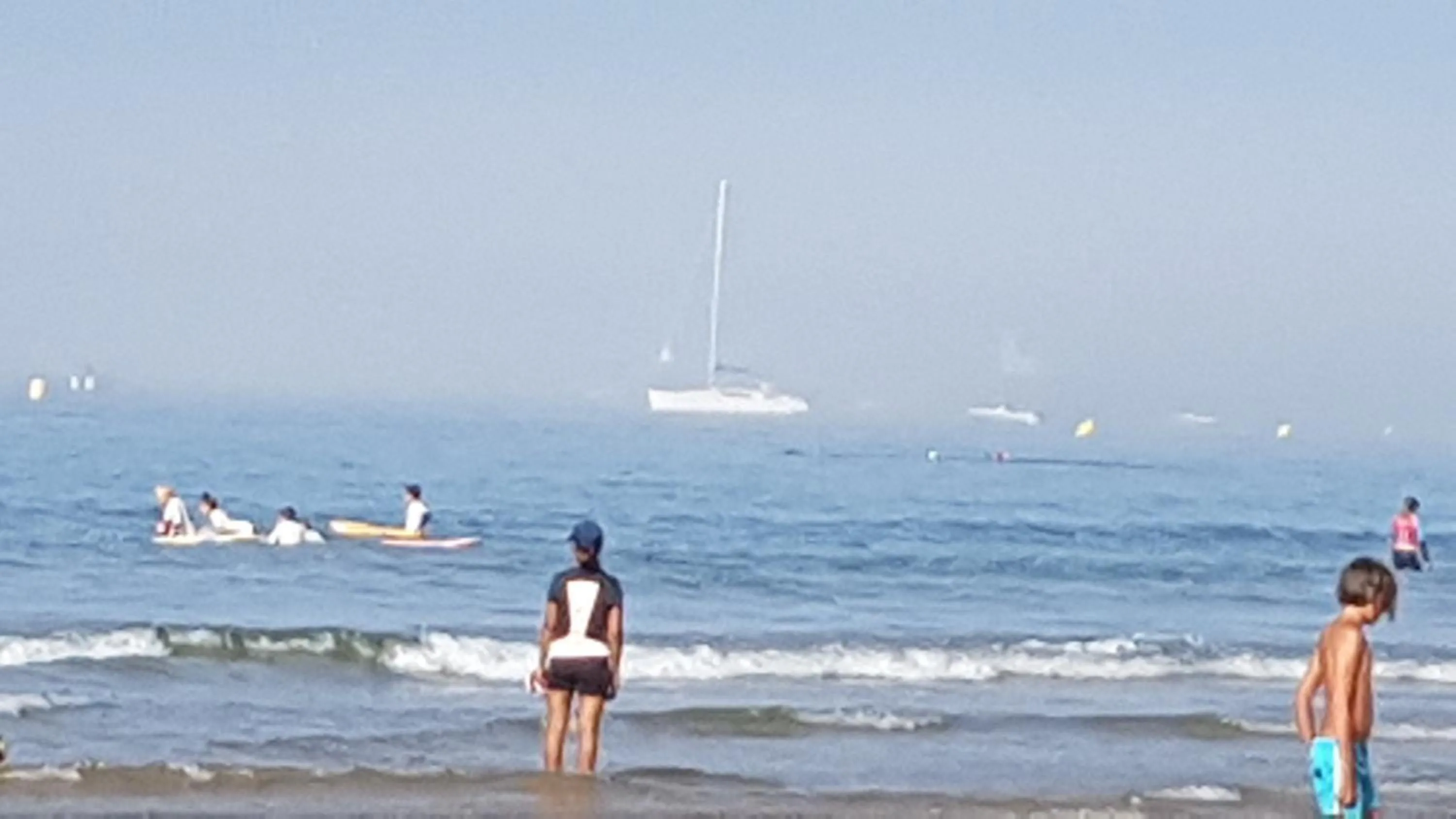Beach in Appartement Vue Sur Mer