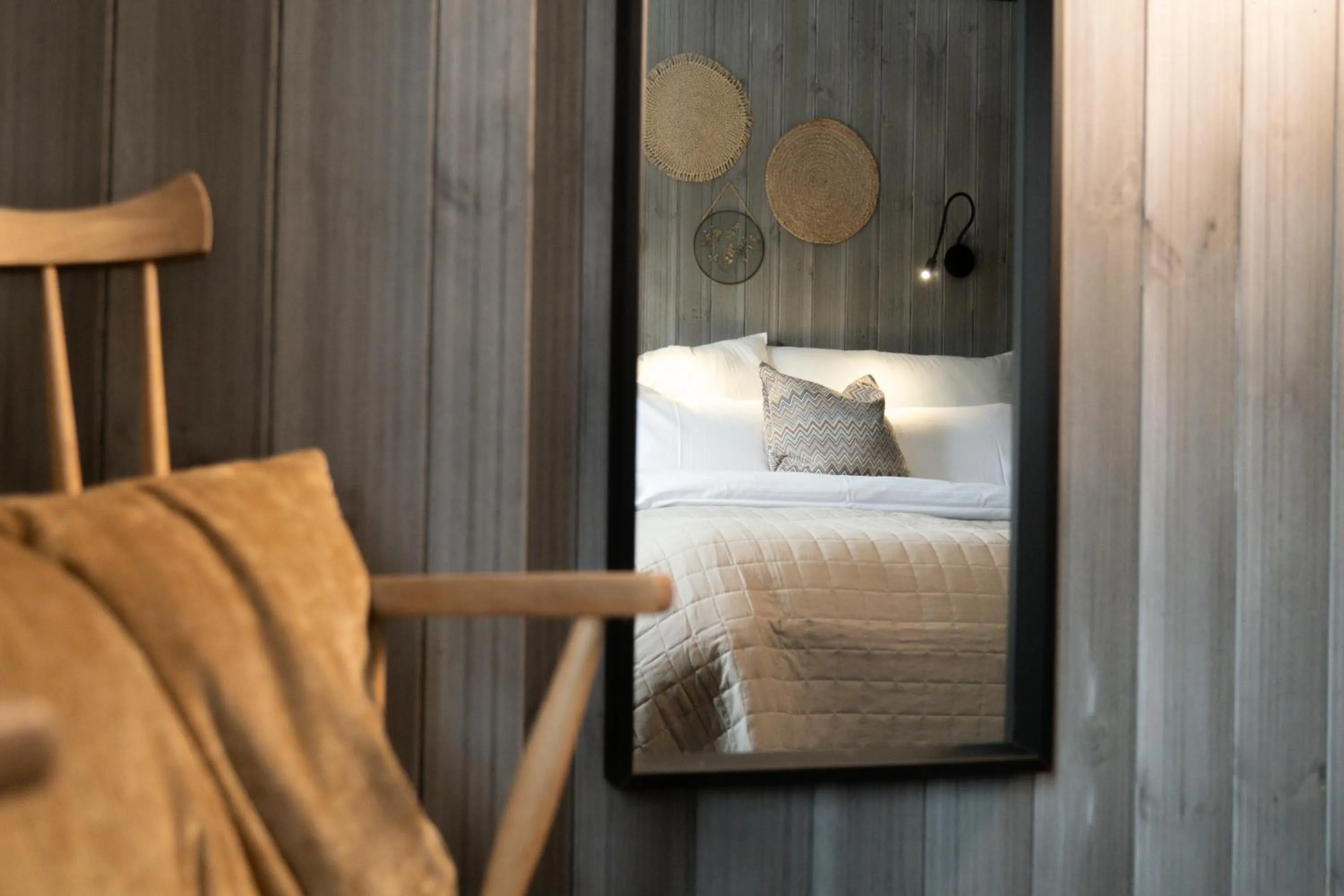Photo of the whole room, Bed in Sov Lodge