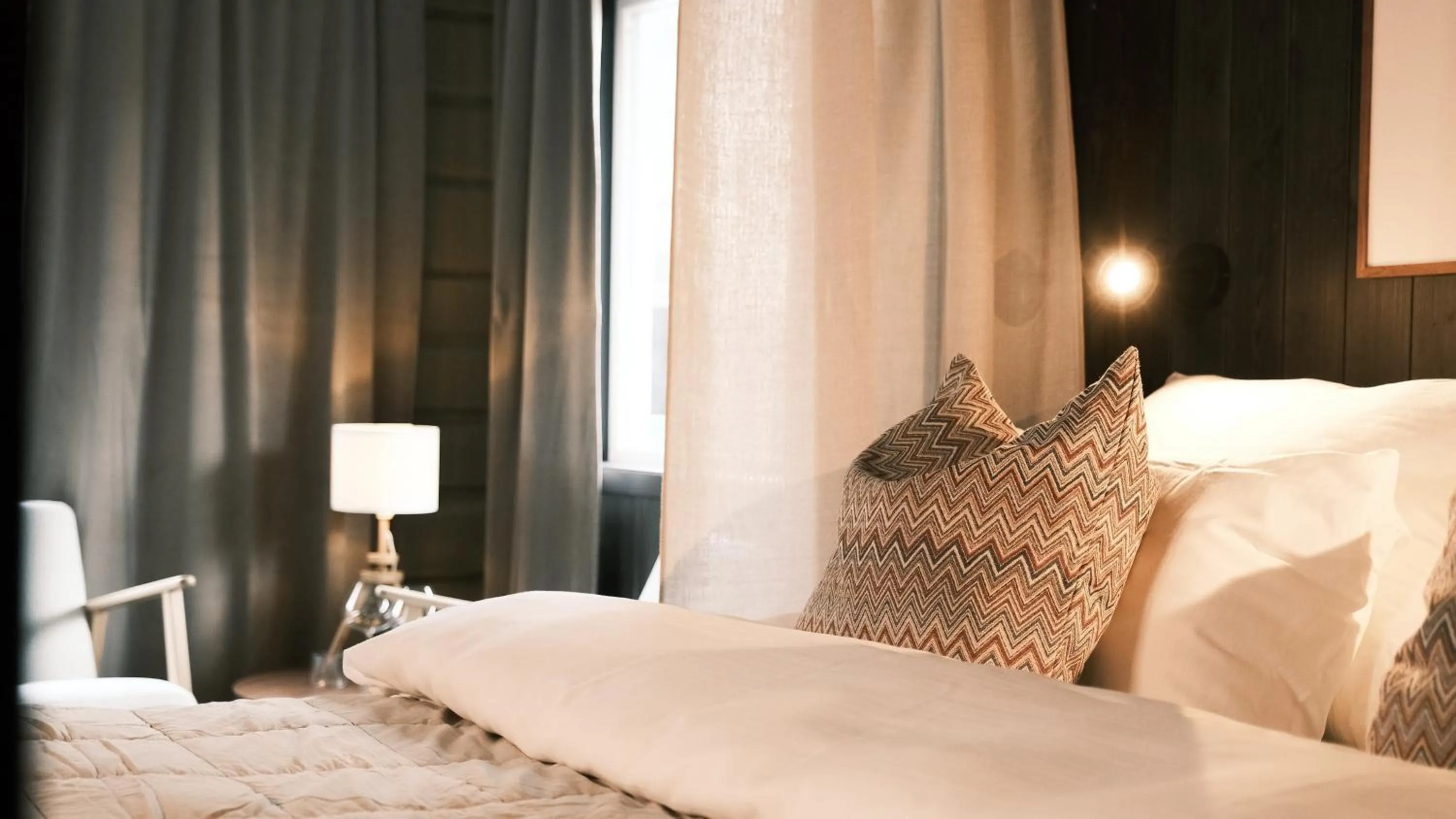 Bed in Sov Lodge