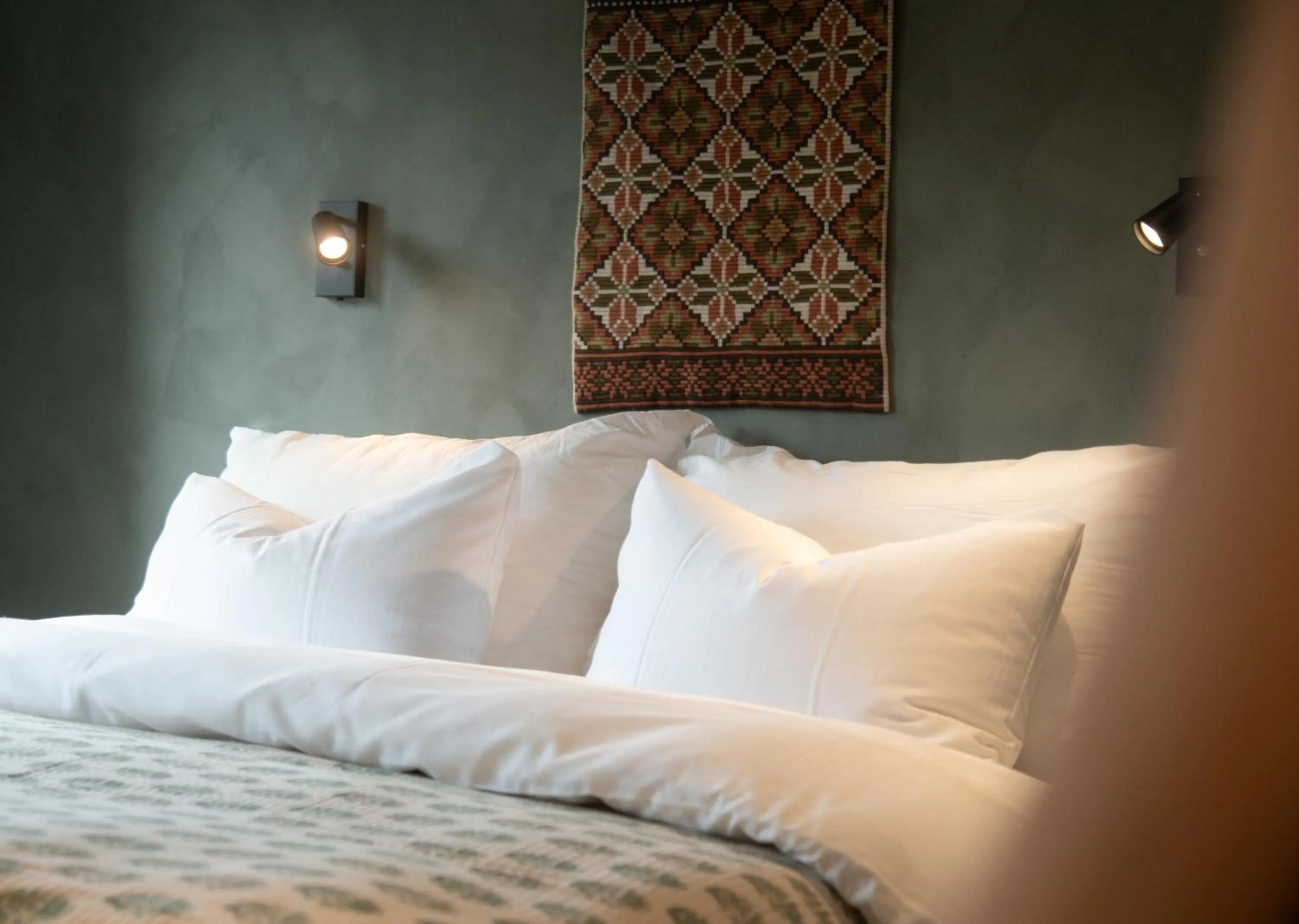 Bed in Sov Lodge