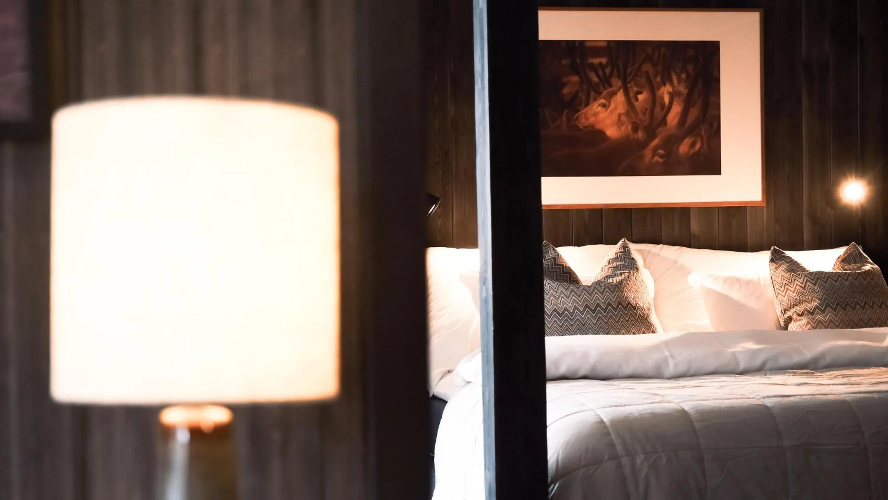 Bed in Sov Lodge