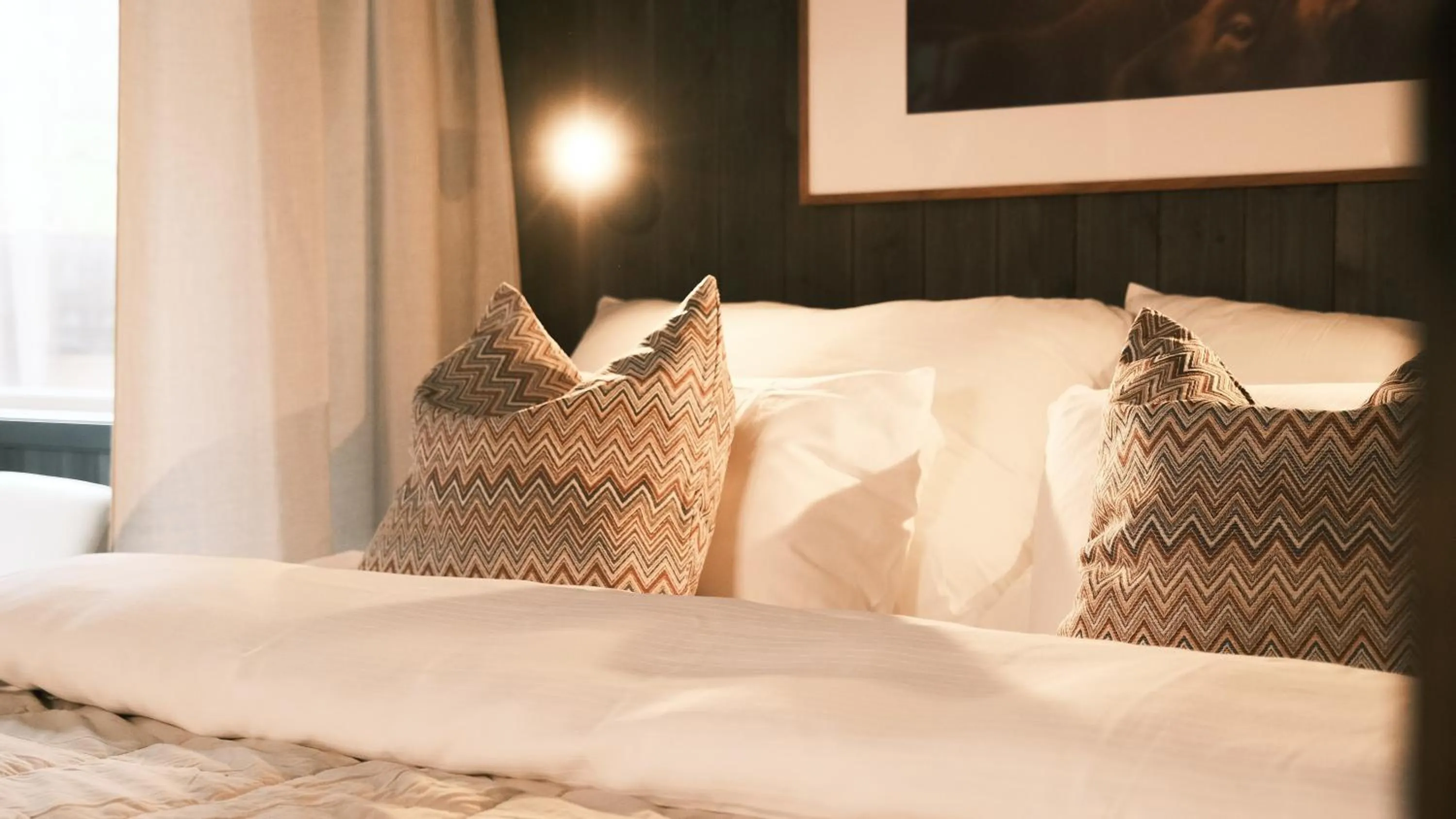 Bed in Sov Lodge