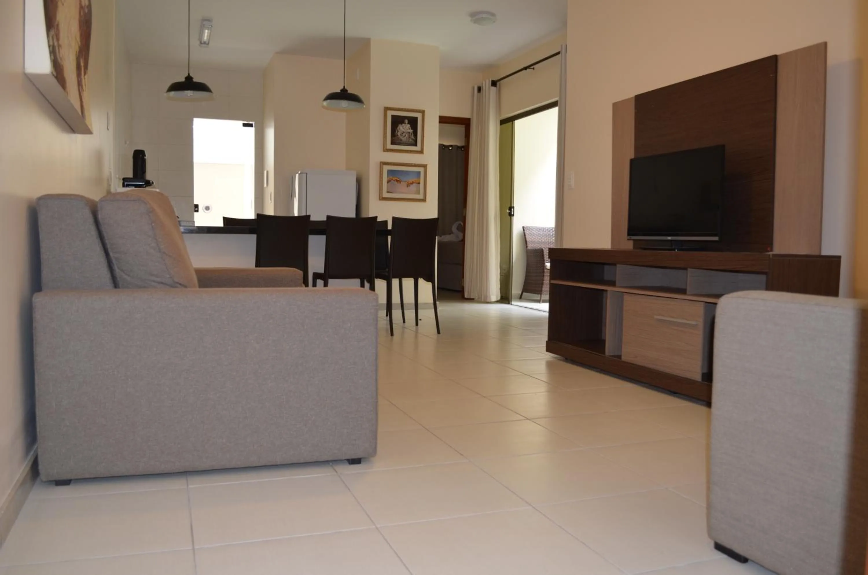 Communal lounge/ TV room in Residencial Portinari LTDA