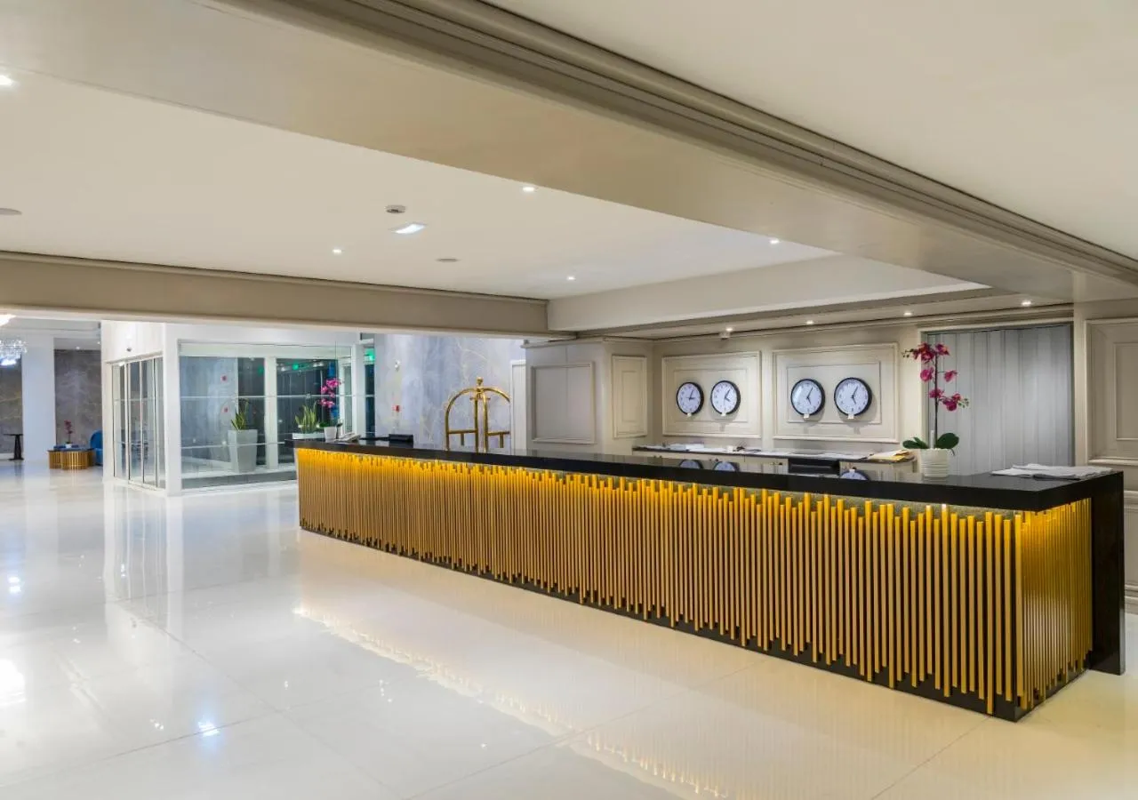 Lobby or reception in Constantinos the Great Beach Hotel