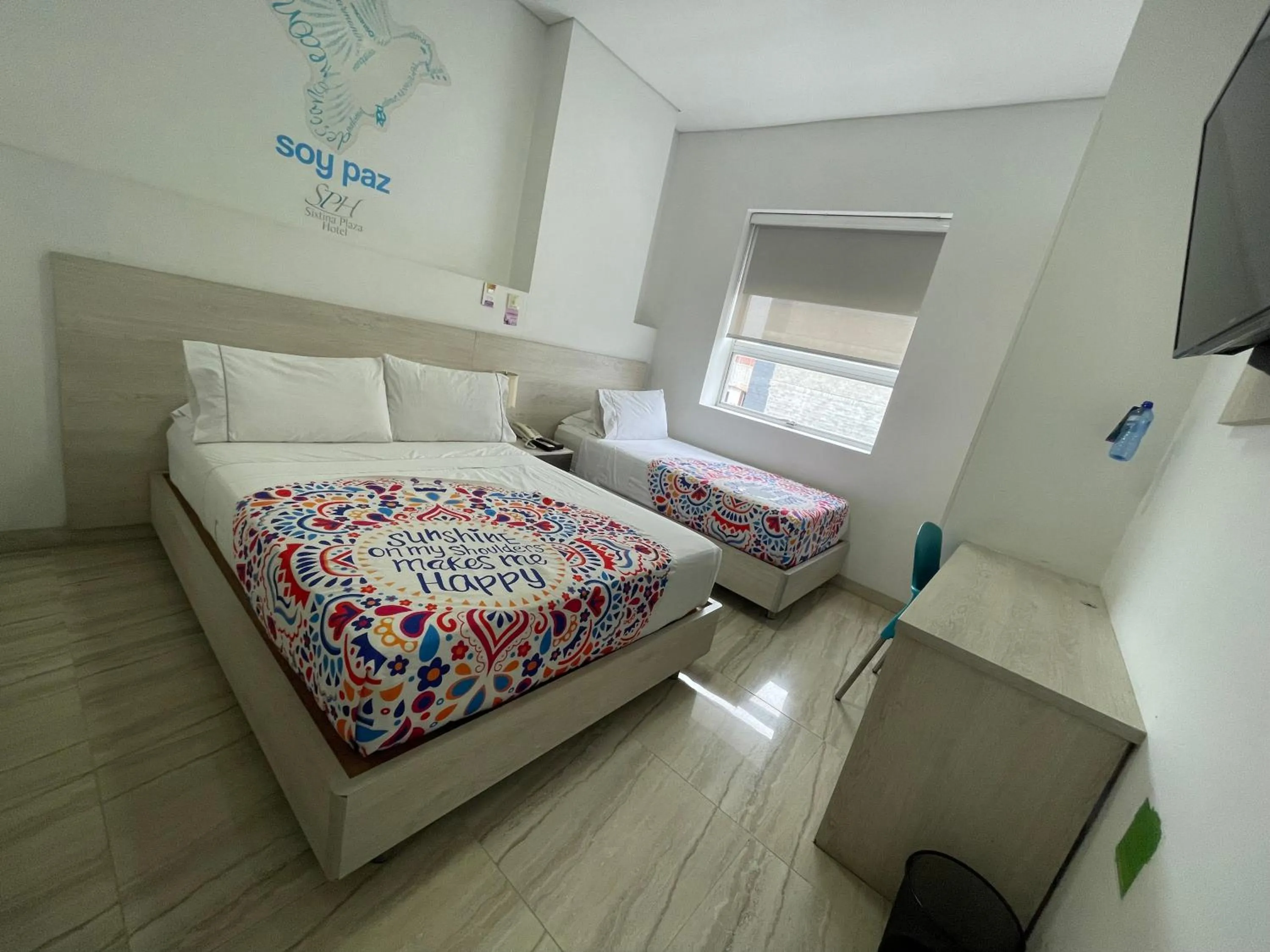 Bed in Hotel Sixtina Plaza Medellin