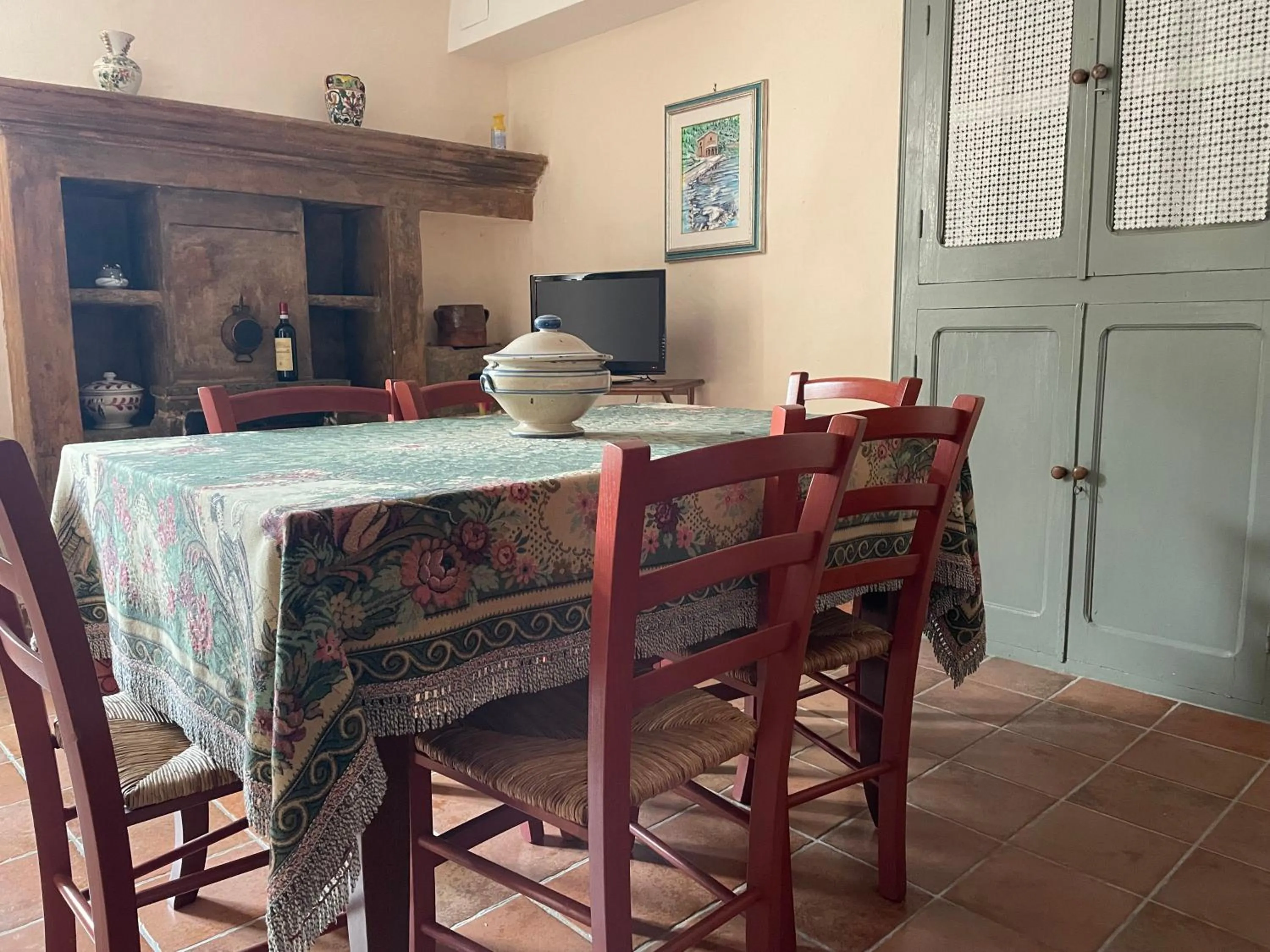 Dining area in Residence Belvedere