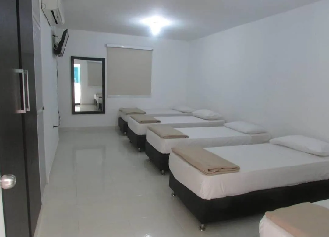 Bed in Hotel Casa Grande Riohacha Inn