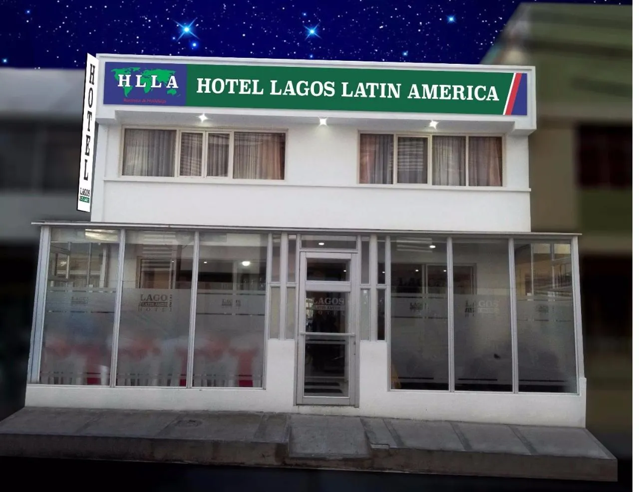 Facade/entrance in Hotel Lagos Latin America