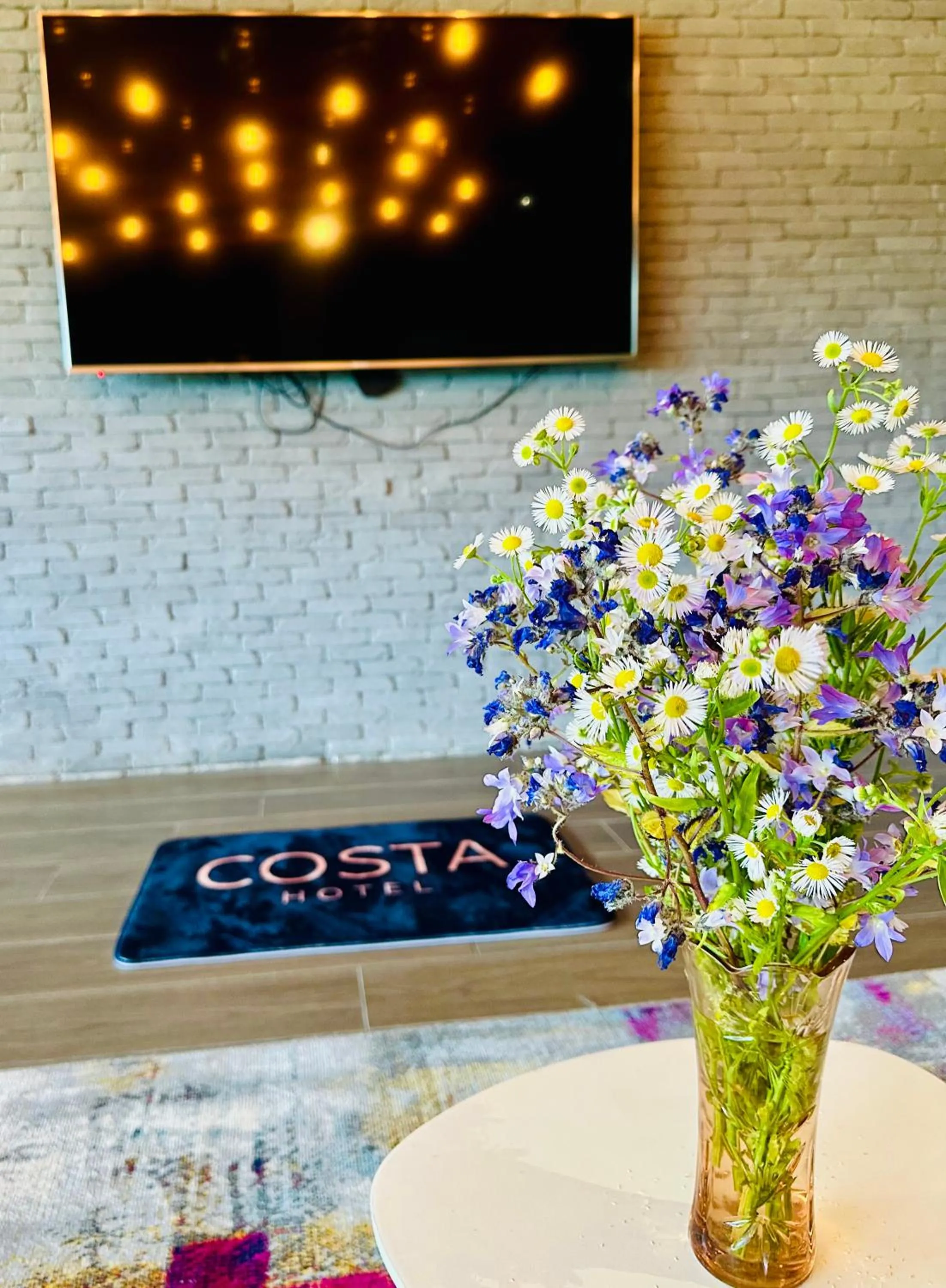 Communal lounge/ TV room in Aparthotel costa