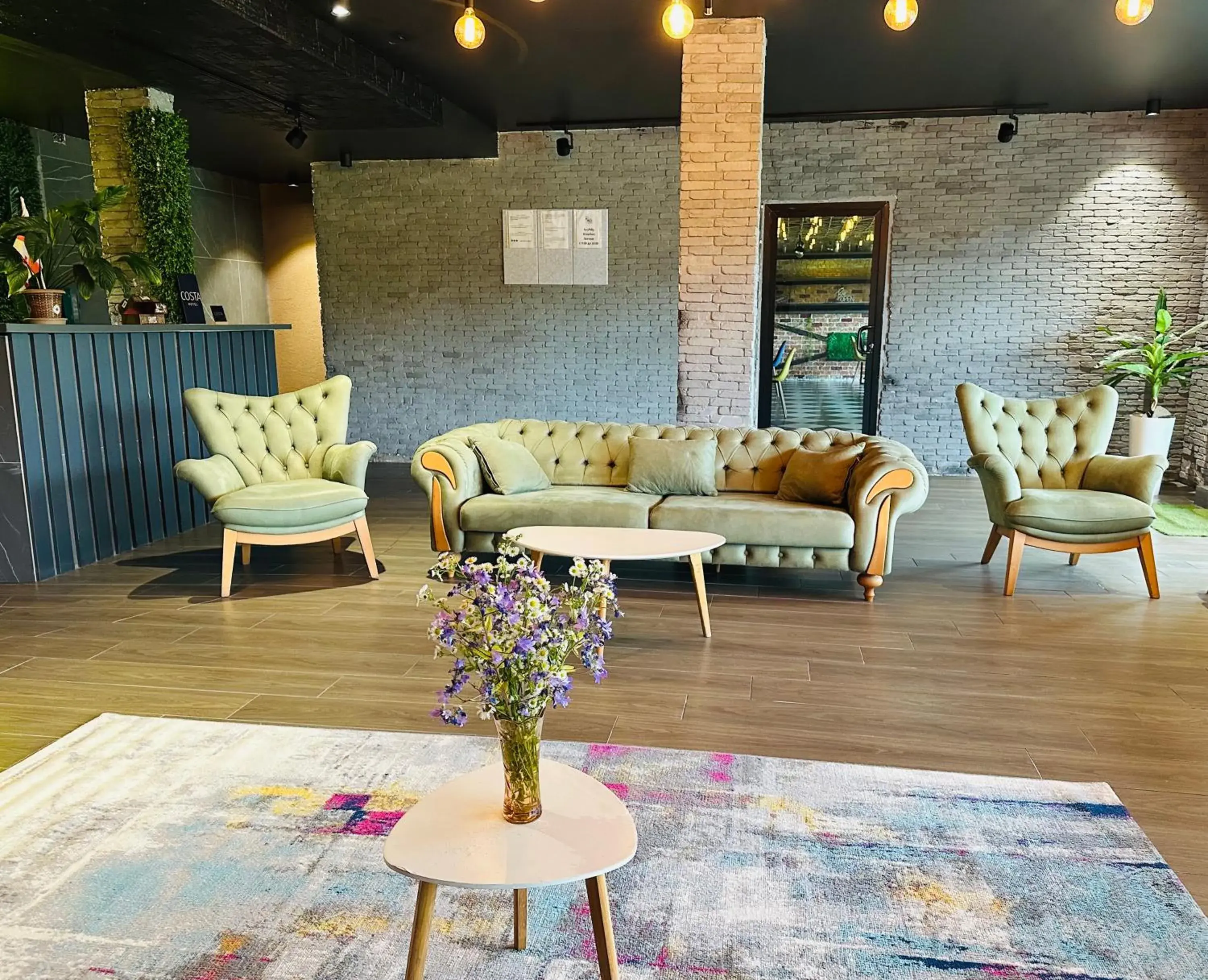 Lobby or reception in Aparthotel costa Lobby or reception in Aparthotel costa