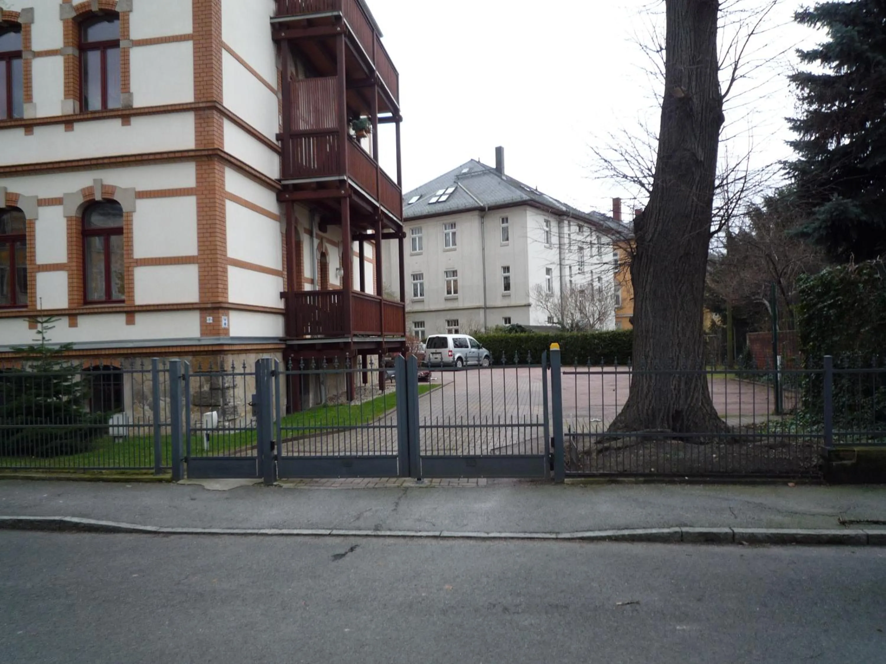 Parking in Ferienwohnung Villa Fiedler