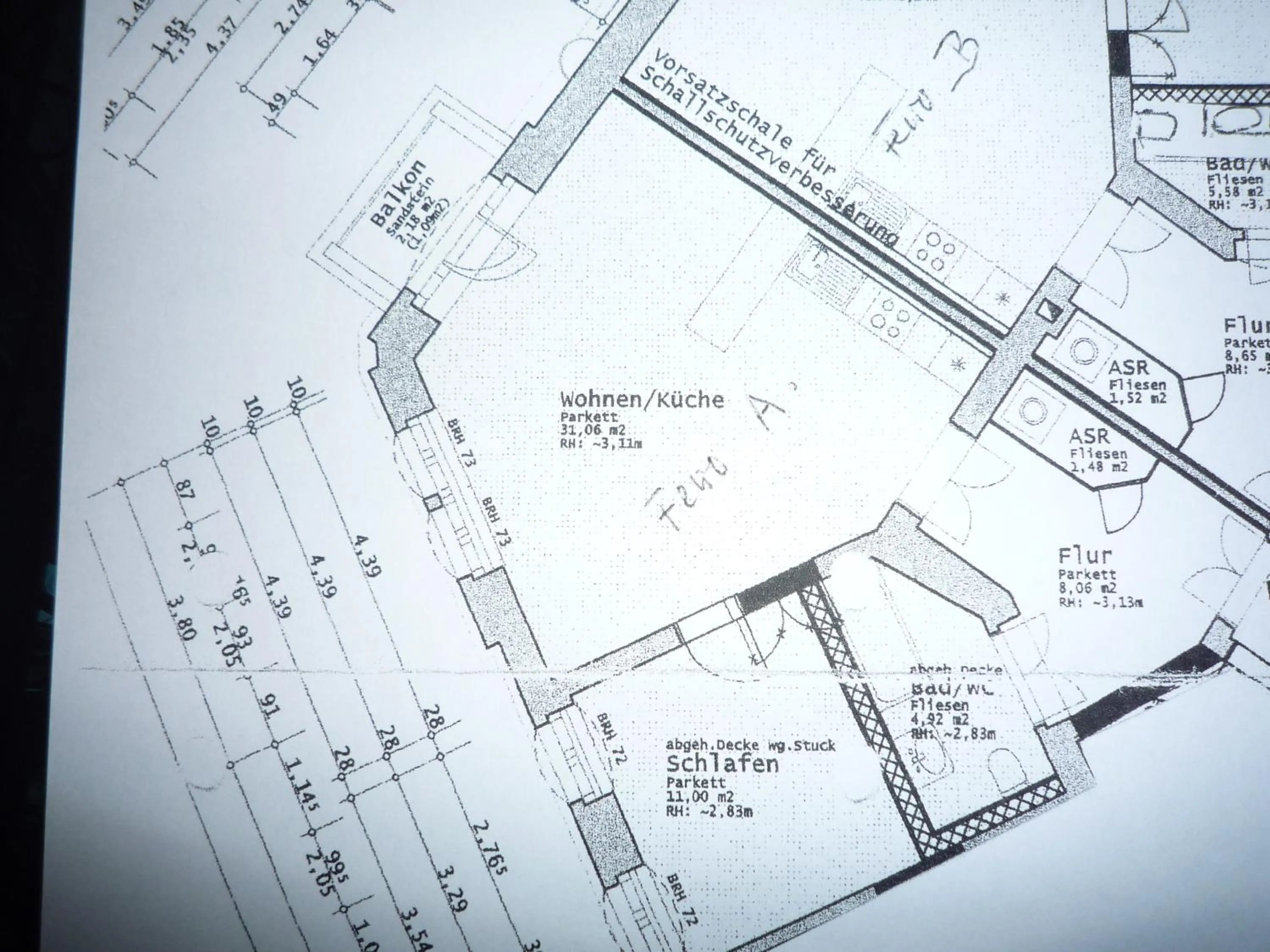 Floor plan in Ferienwohnung Villa Fiedler