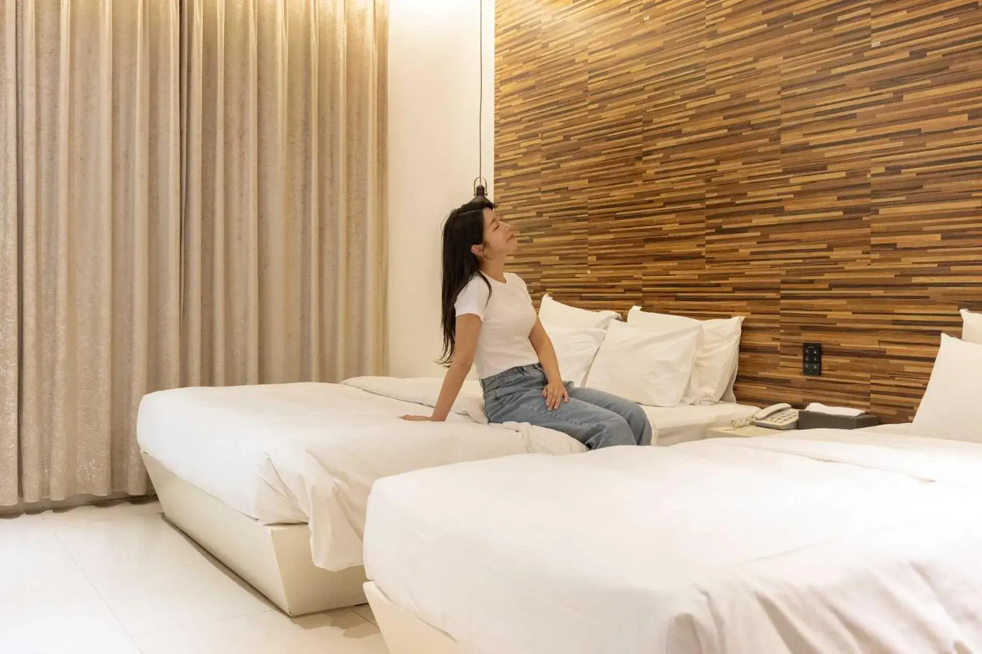 Twin Room in Hotel Moon Cheonan ShinBuldang Twin Room in Hotel Moon Cheonan ShinBuldang