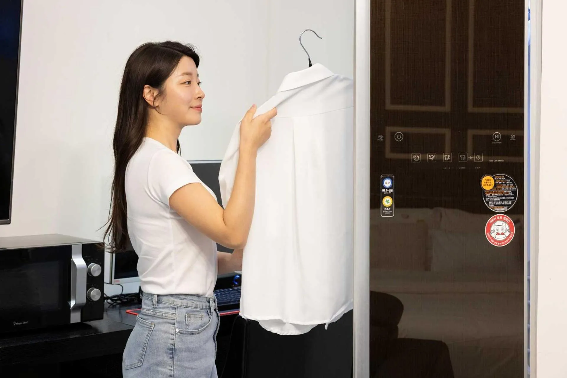 wardrobe in Hotel Moon Cheonan ShinBuldang