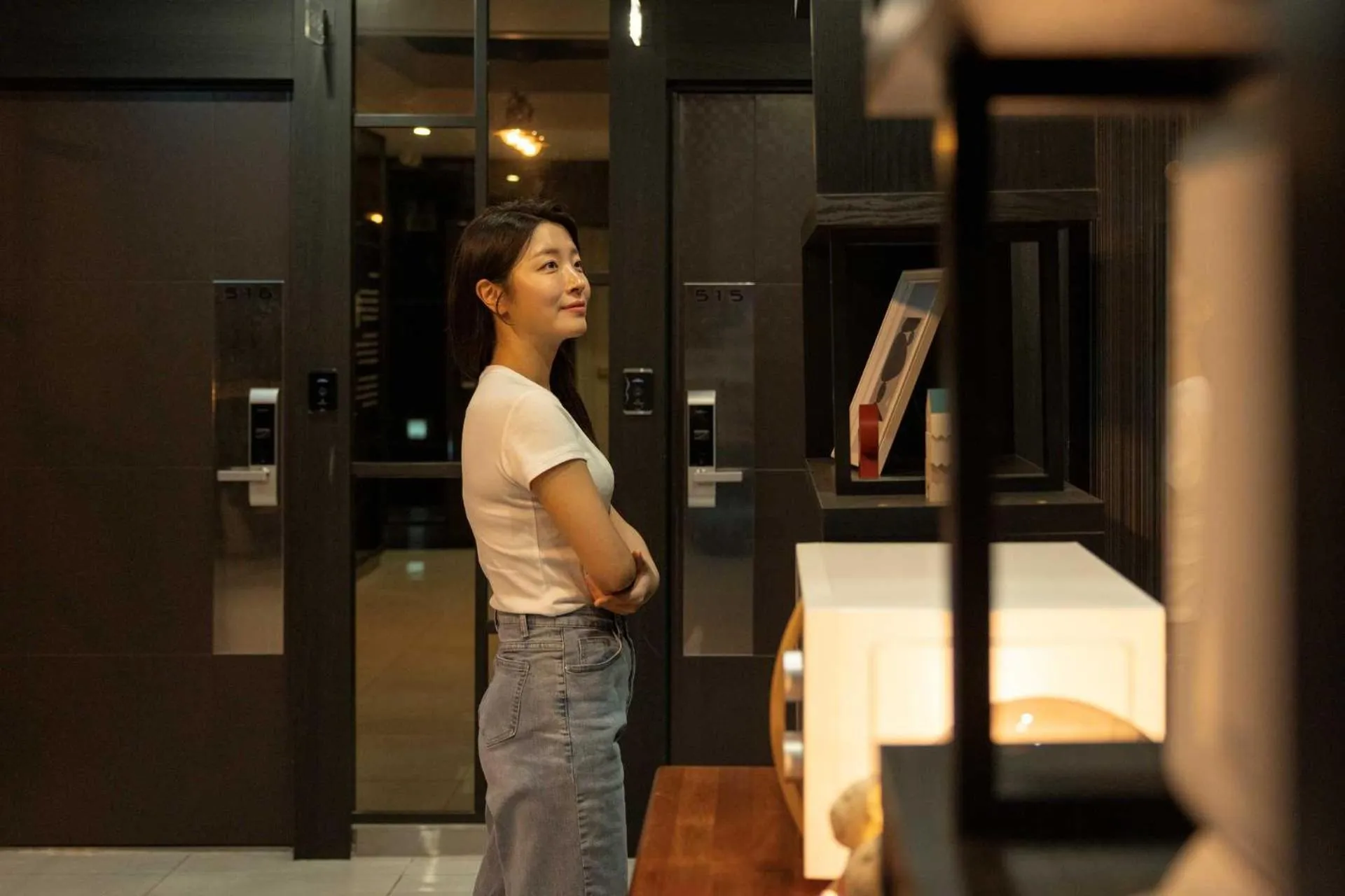 Communal lounge/ TV room in Hotel Moon Cheonan ShinBuldang