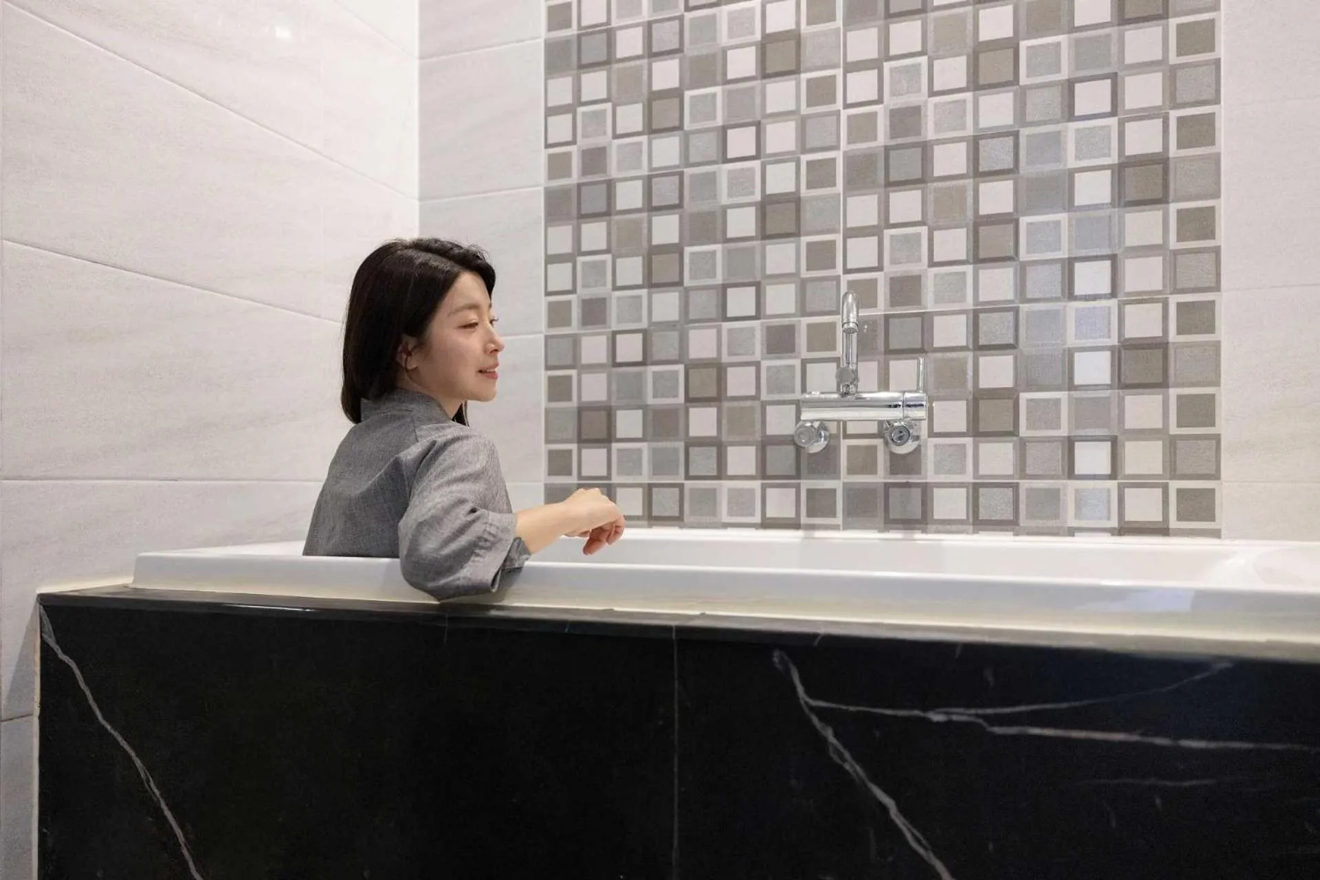 Bathroom in Hotel Moon Cheonan ShinBuldang