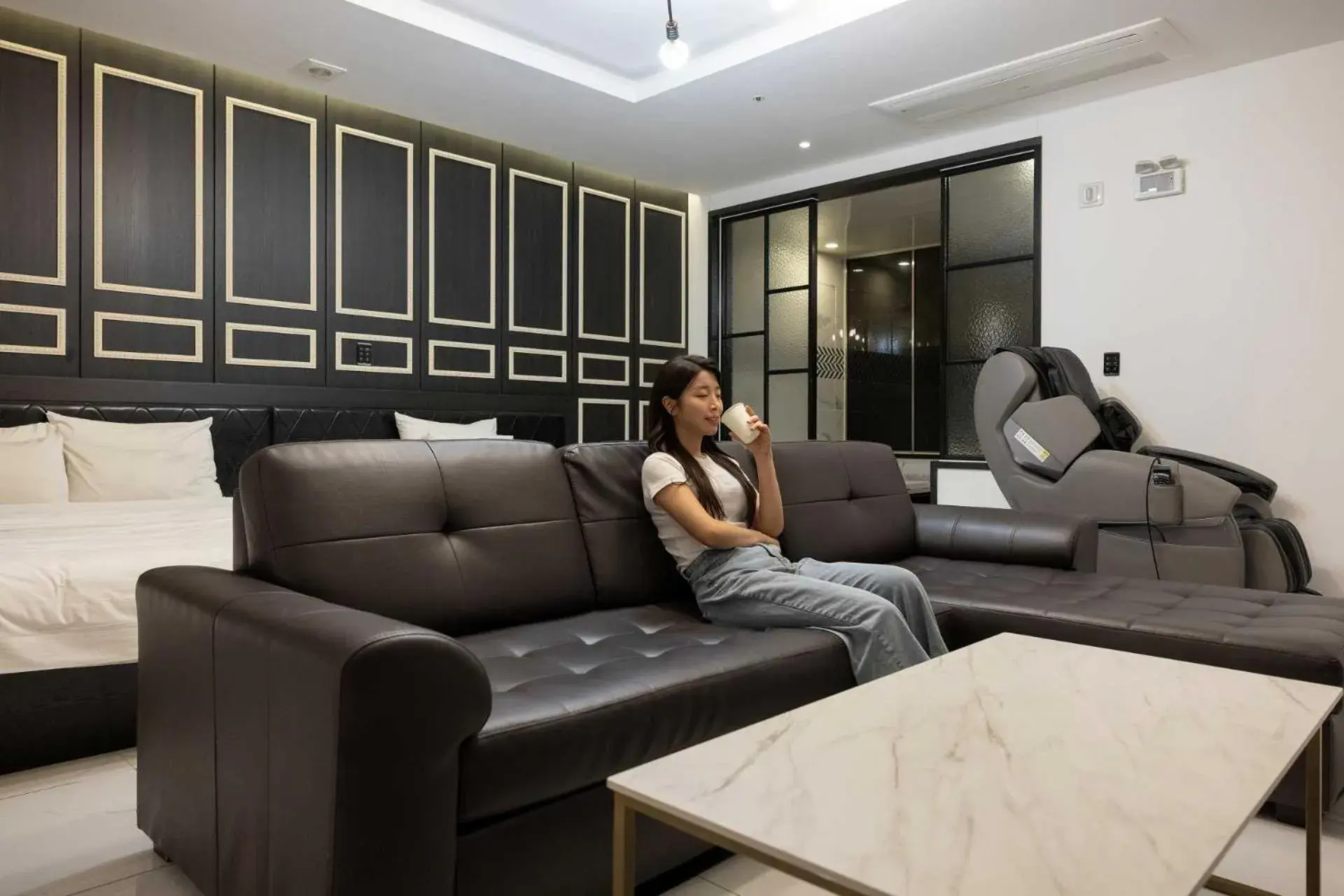 VIP Twin Room in Hotel Moon Cheonan ShinBuldang VIP Twin Room in Hotel Moon Cheonan ShinBuldang