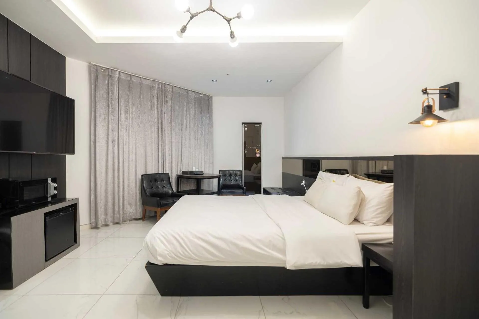 Bed in Hotel Moon Cheonan ShinBuldang