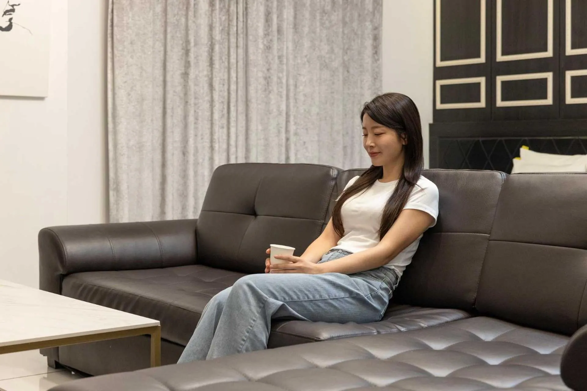 Living room in Hotel Moon Cheonan ShinBuldang