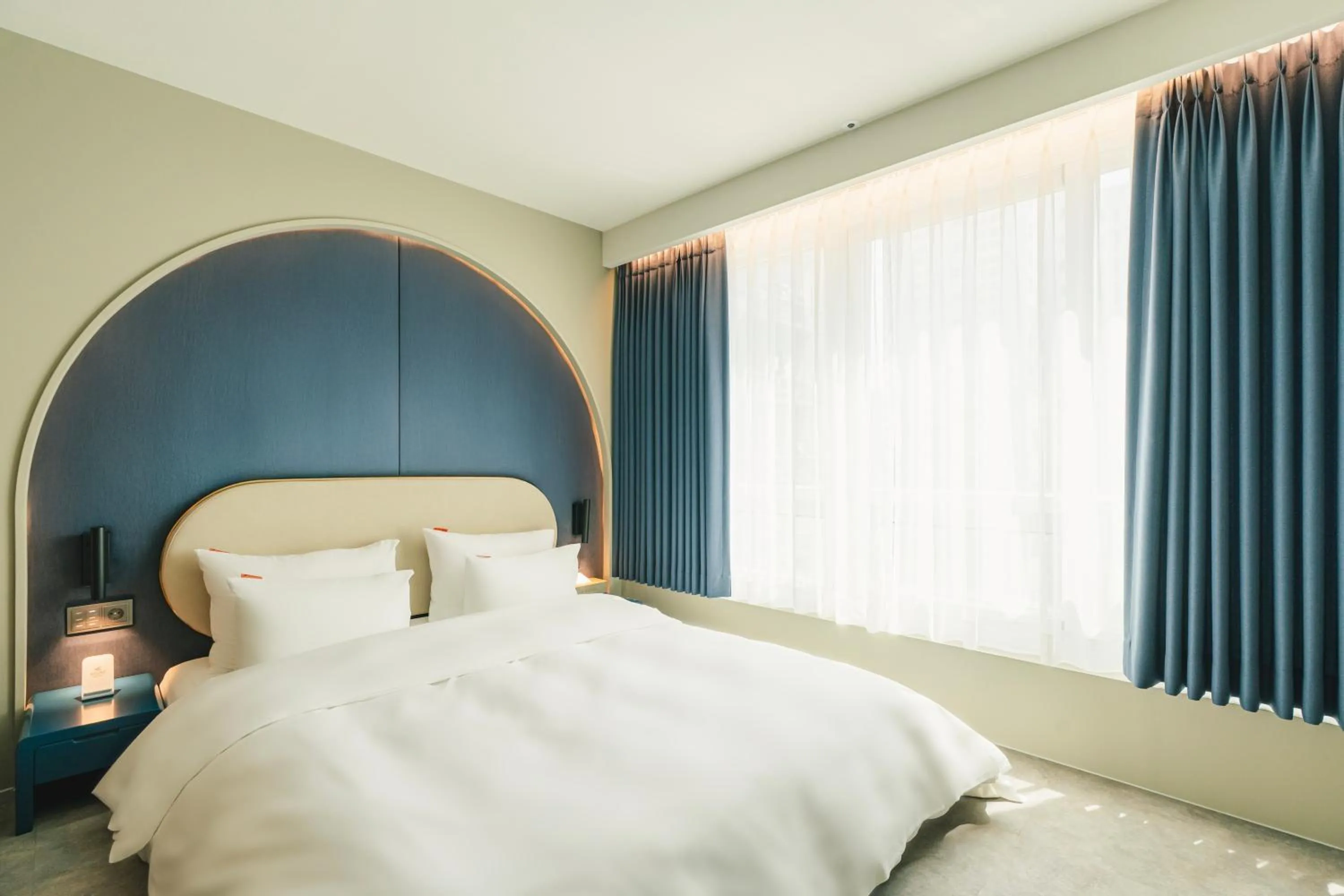 Bedroom, Bed in Cheonan Buldang Hound Hotel