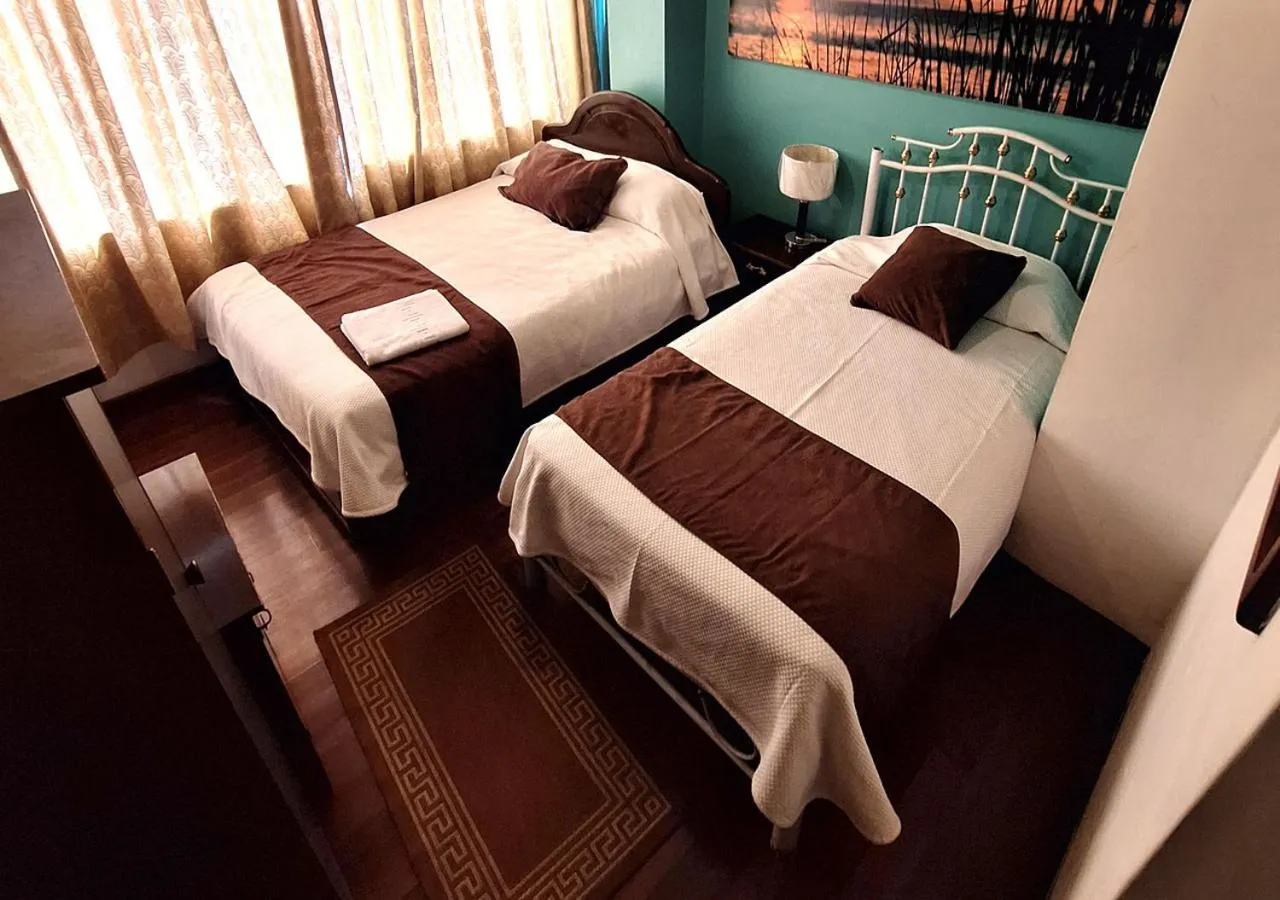 Bed in La Merced Plaza Hospedaje