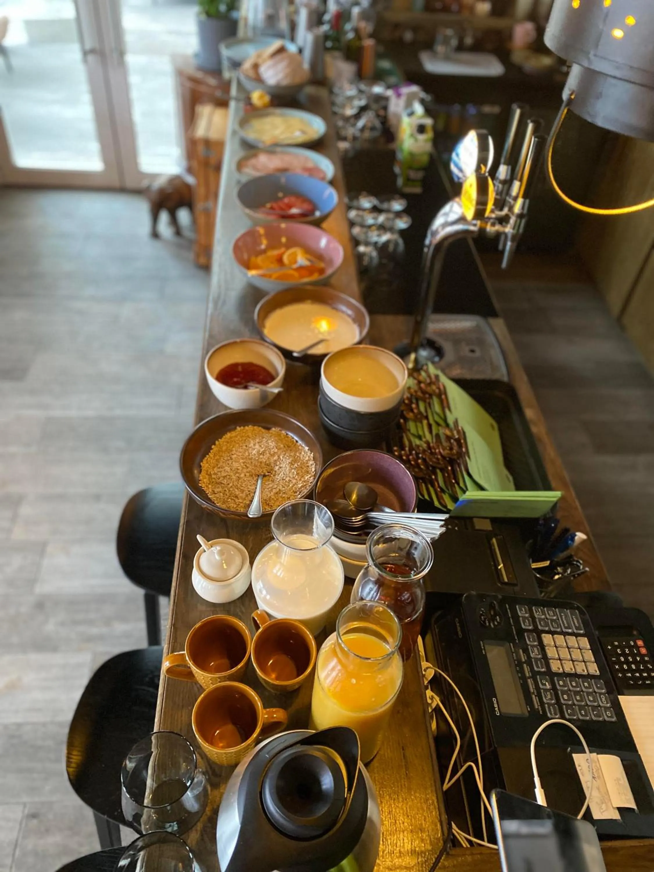 Breakfast in Bella Apartments & Rooms