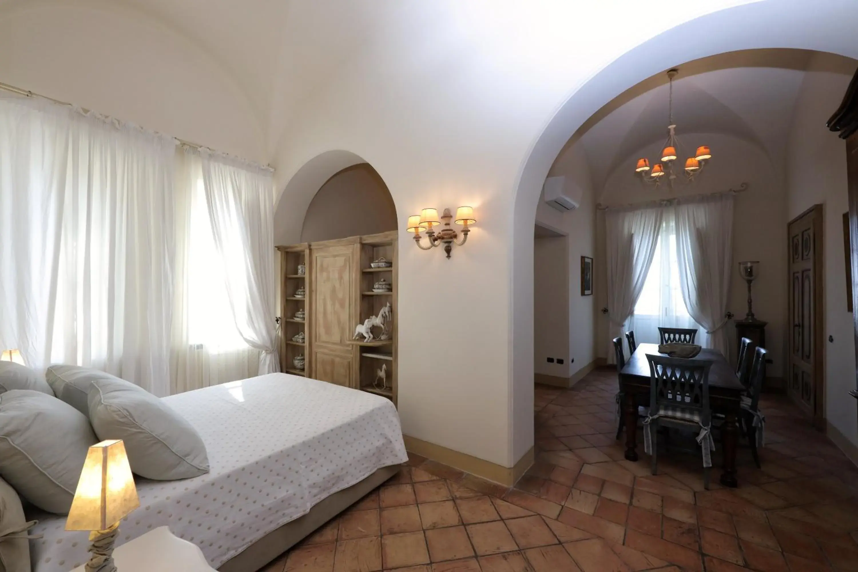 Quadruple Room with Sea View in Casa Raiola Ercolano Luxury Rooms & Spa Quadruple Room with Sea View in Casa Raiola Ercolano Luxury Rooms & Spa