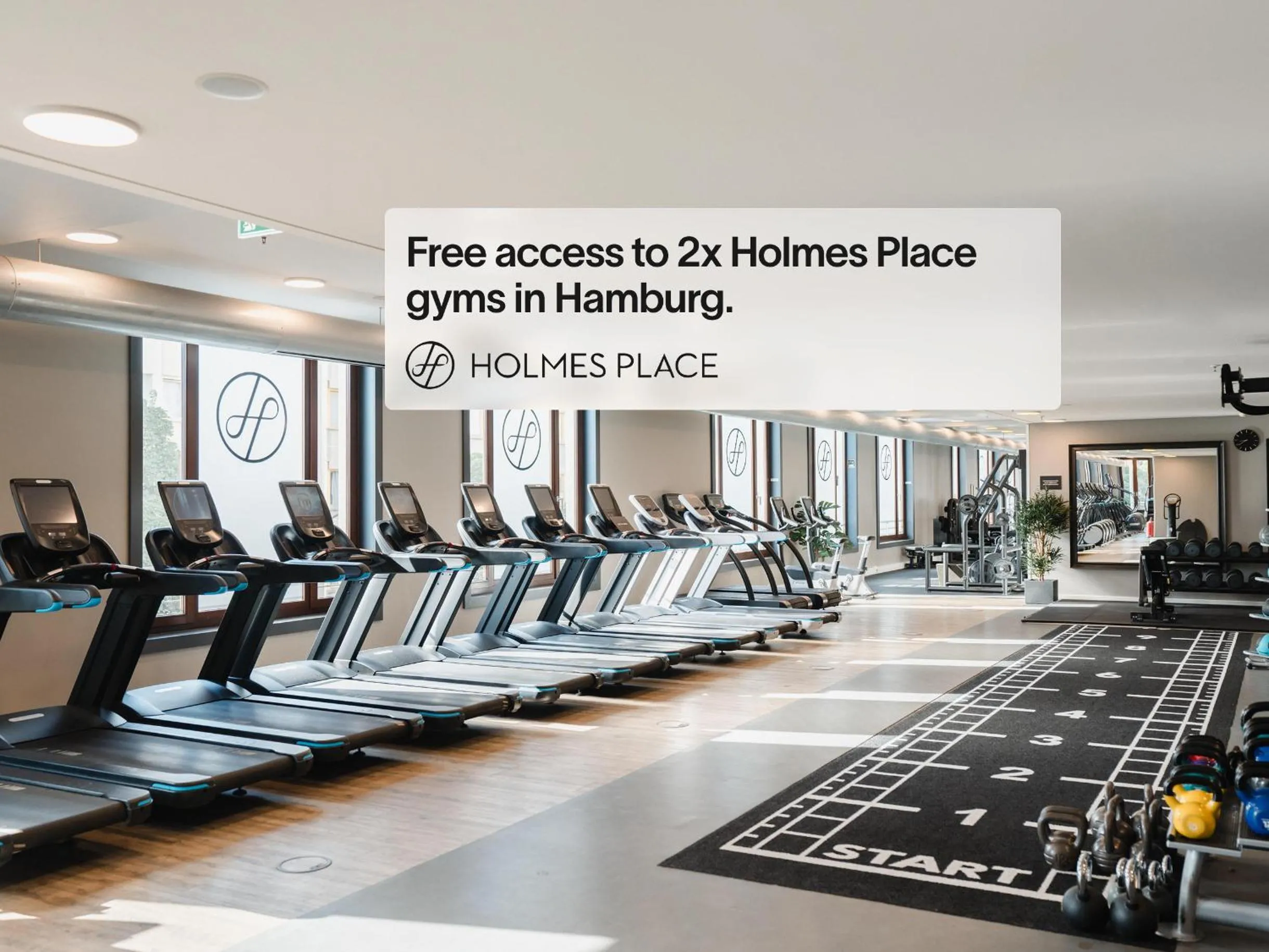 Fitness centre/facilities in Numa Hamburg St Georg