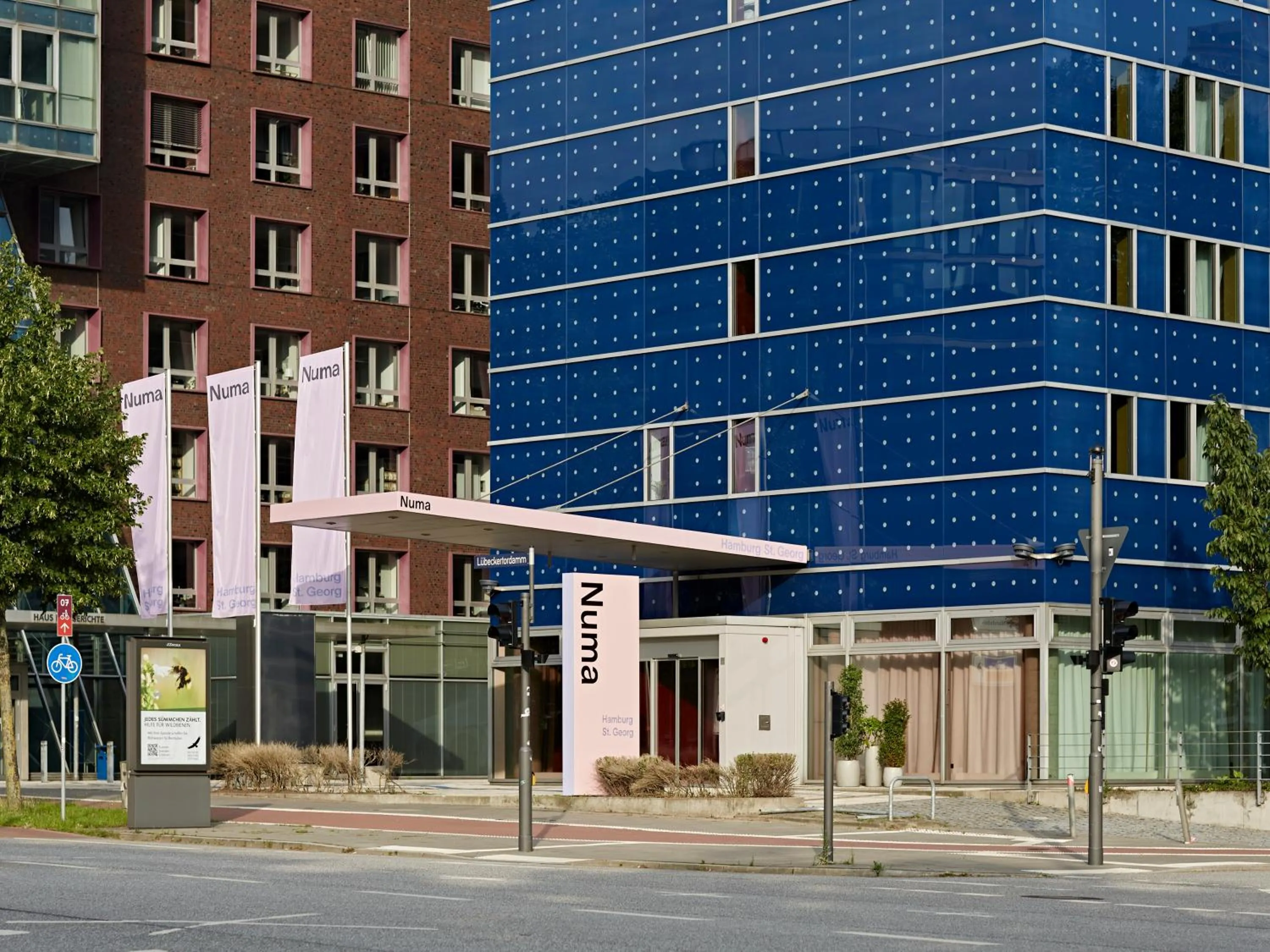 Property building in Numa Hamburg St Georg