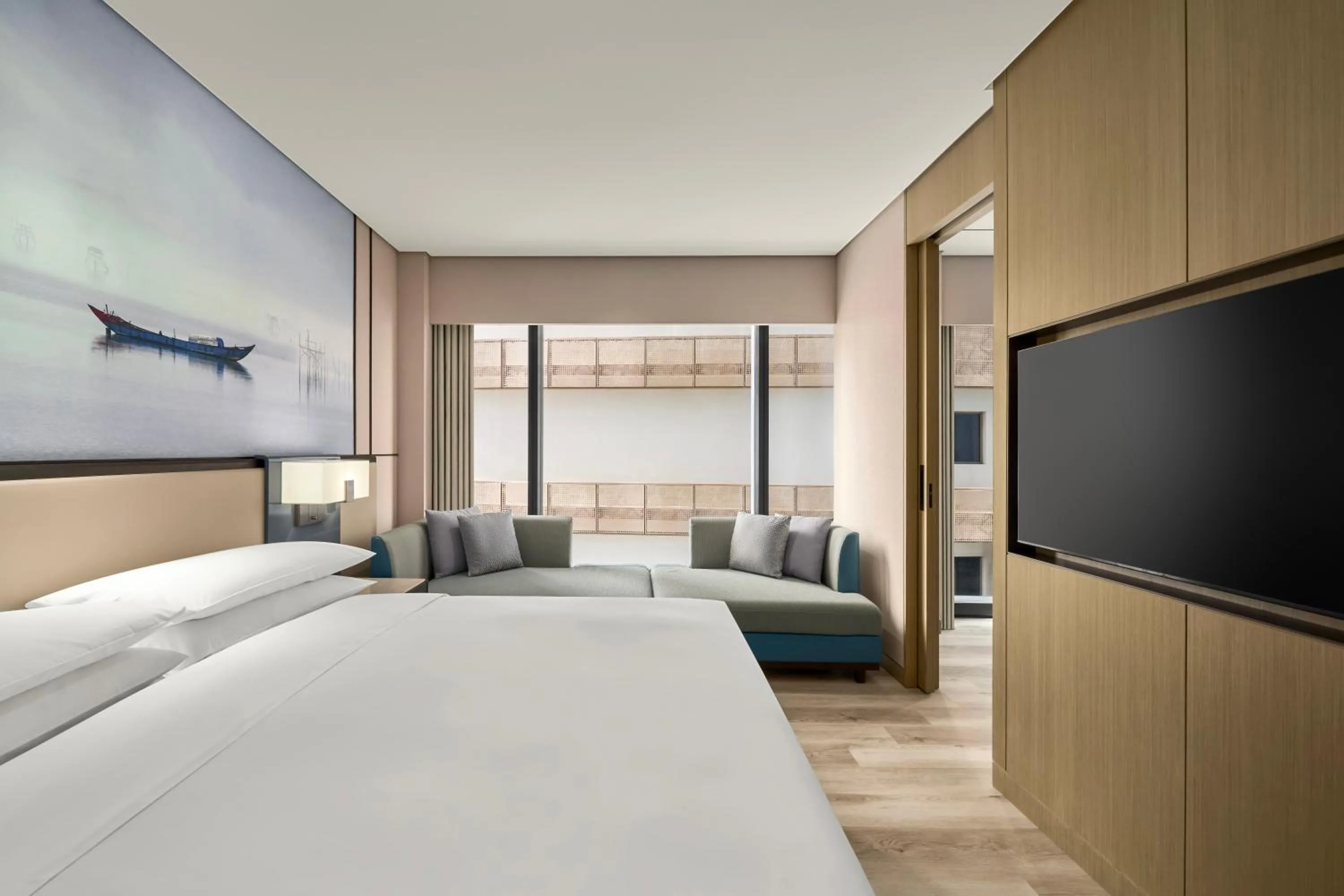 Bedroom, Bed in Courtyard by Marriott Danang Han River