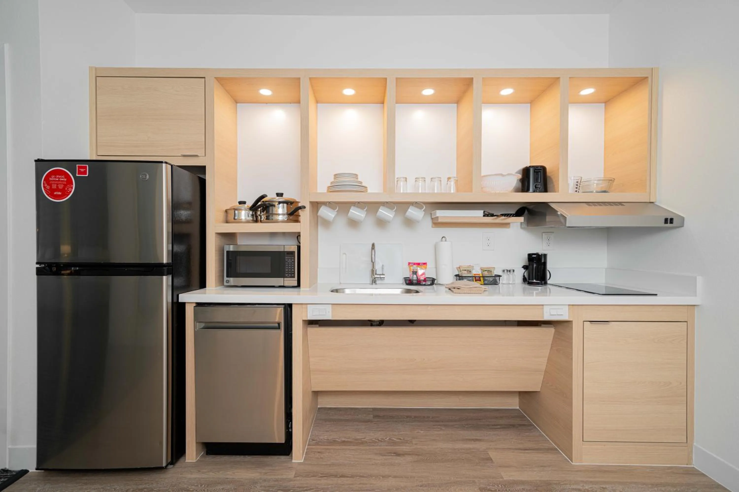 Kitchen or kitchenette in TownePlace Suites Longview