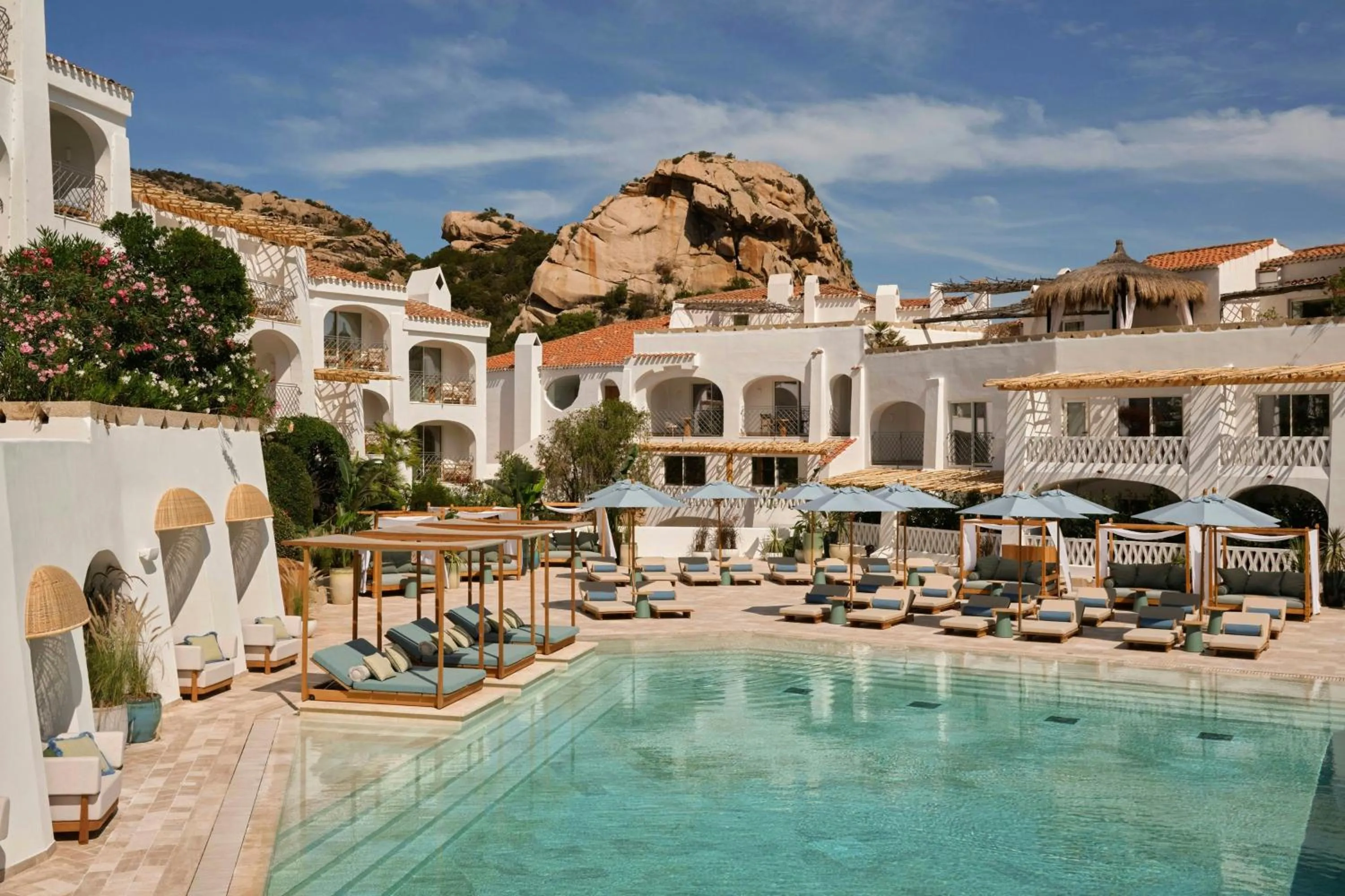 Swimming pool in W Sardinia - Poltu Quatu