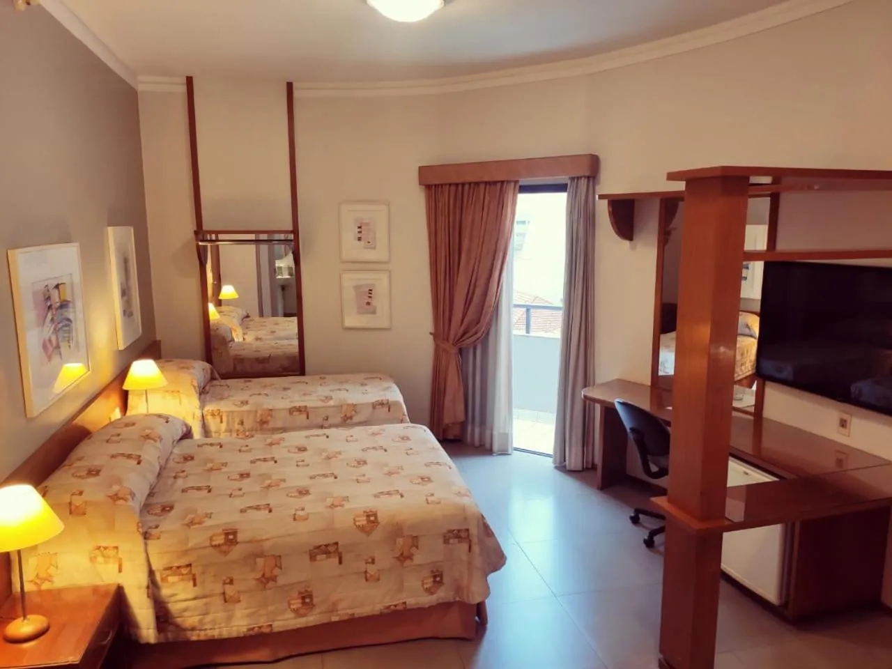Bed in Hotel Metrópolis