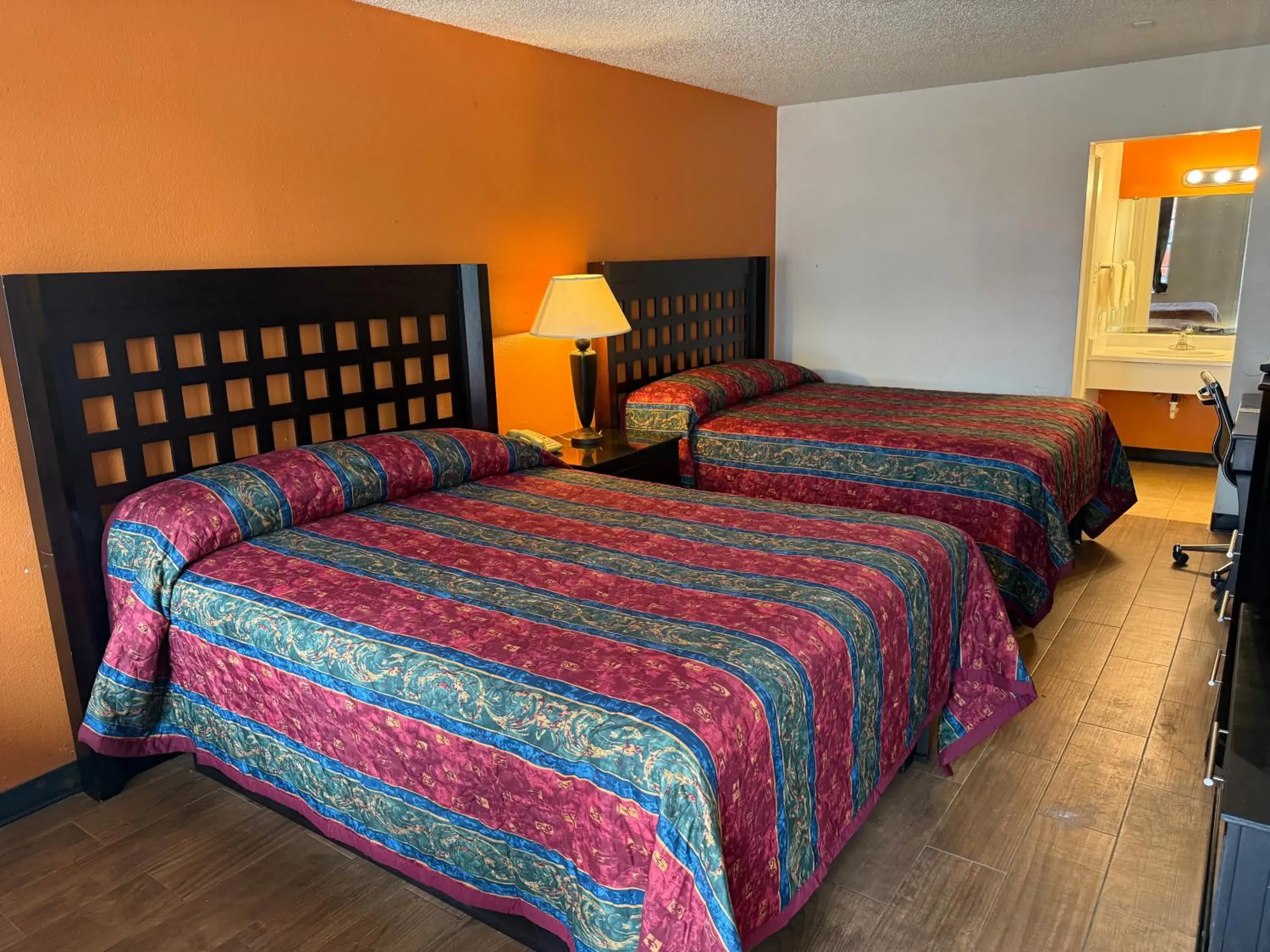 Bed in Sherman Inn Bed in Sherman Inn