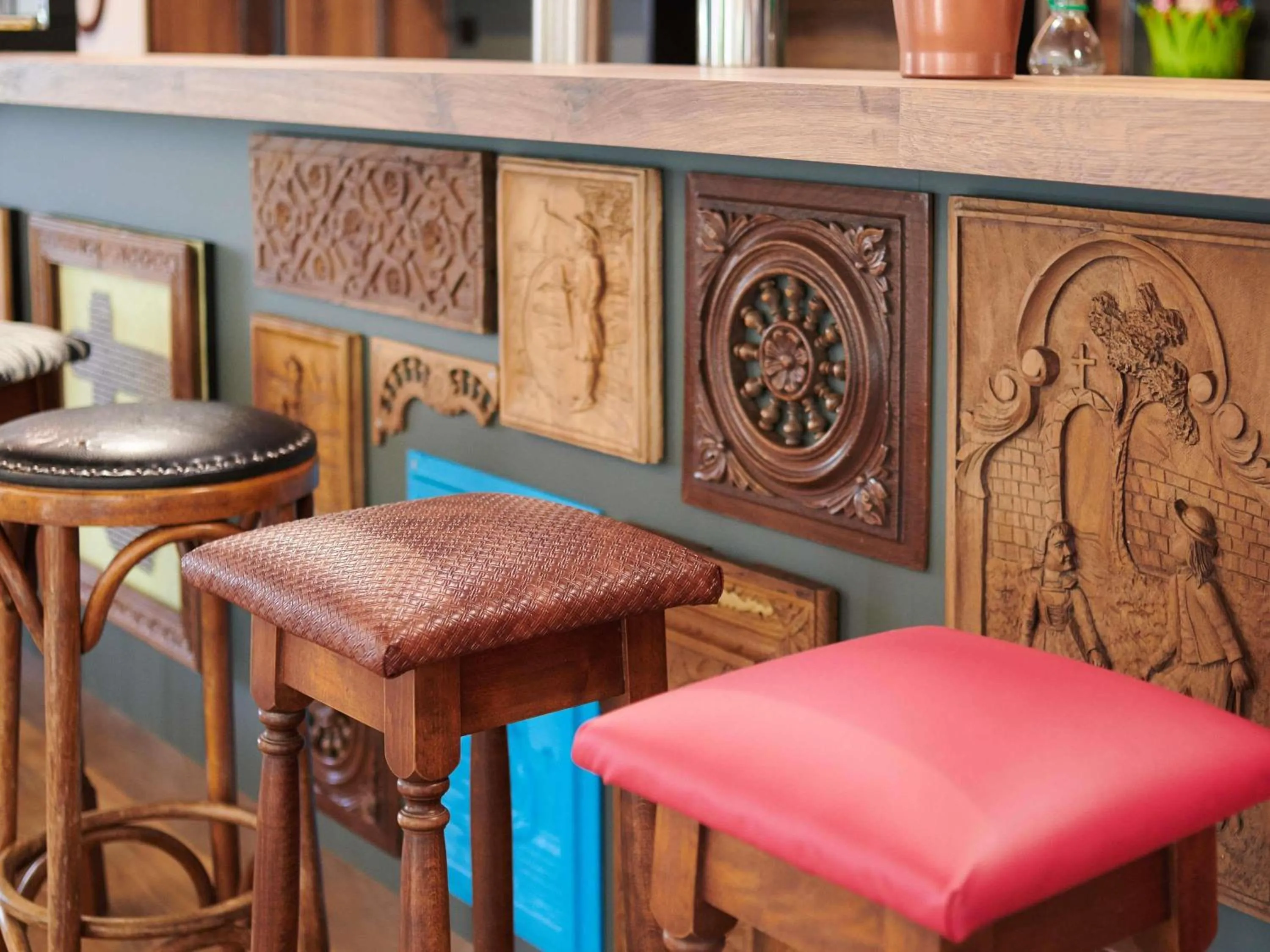 Lounge or bar in Greet Hôtel Saint-Nazaire Trignac Nouvelle Marque du Groupe Accor