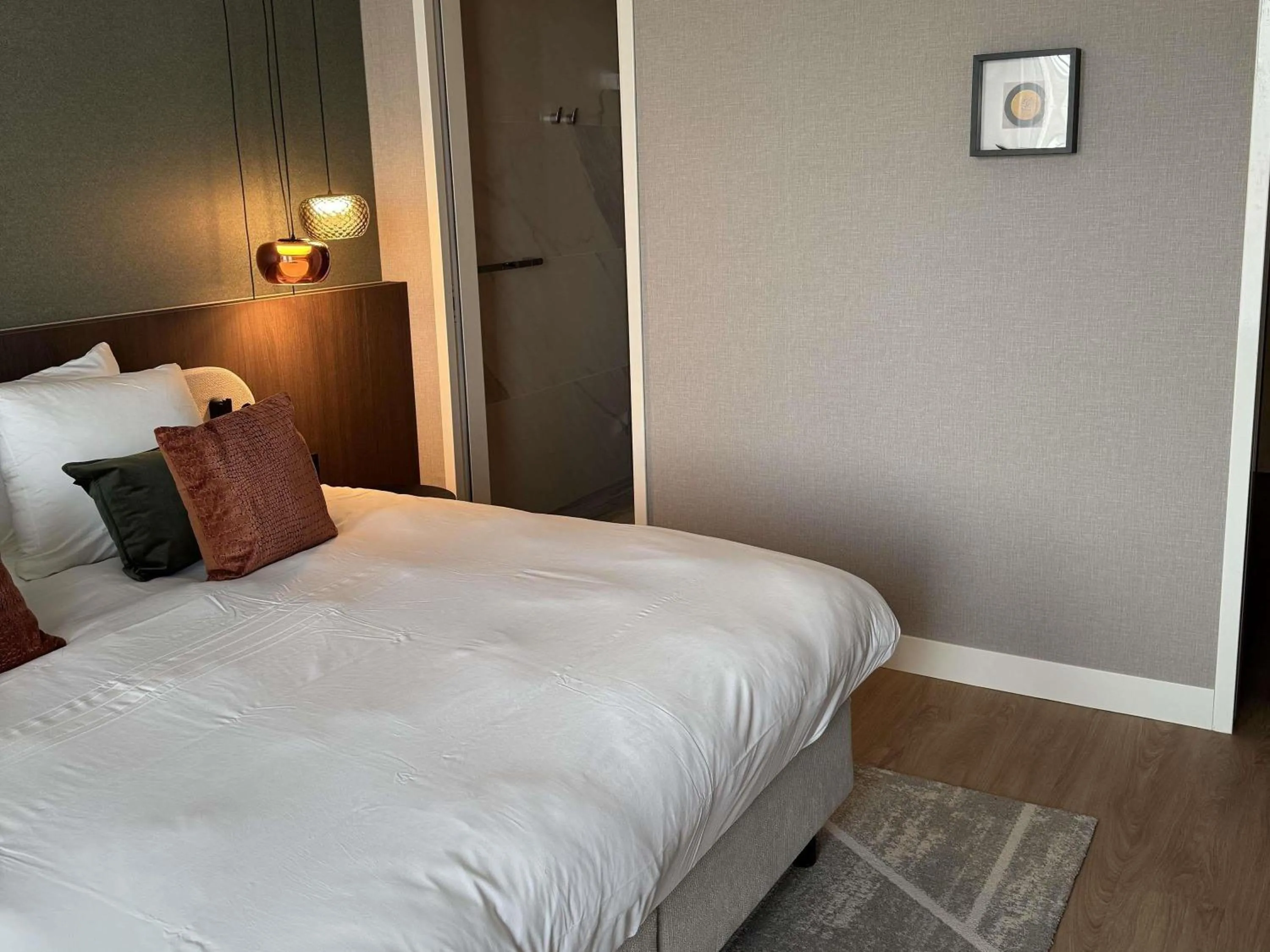 Bedroom, Bed in Hotel Maison Maastricht Centrum - Handwritten Collection