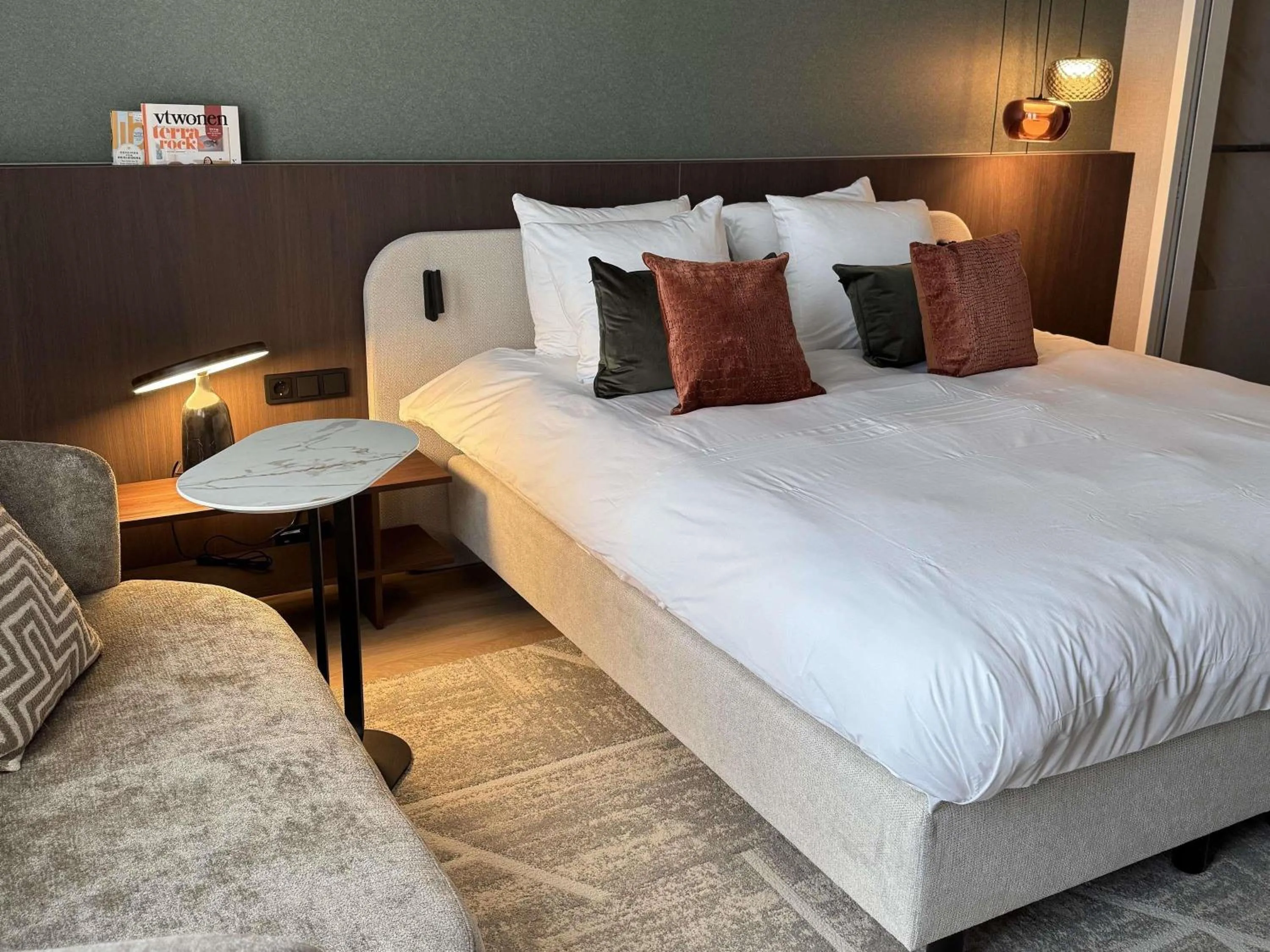 Bedroom, Bed in Hotel Maison Maastricht Centrum - Handwritten Collection