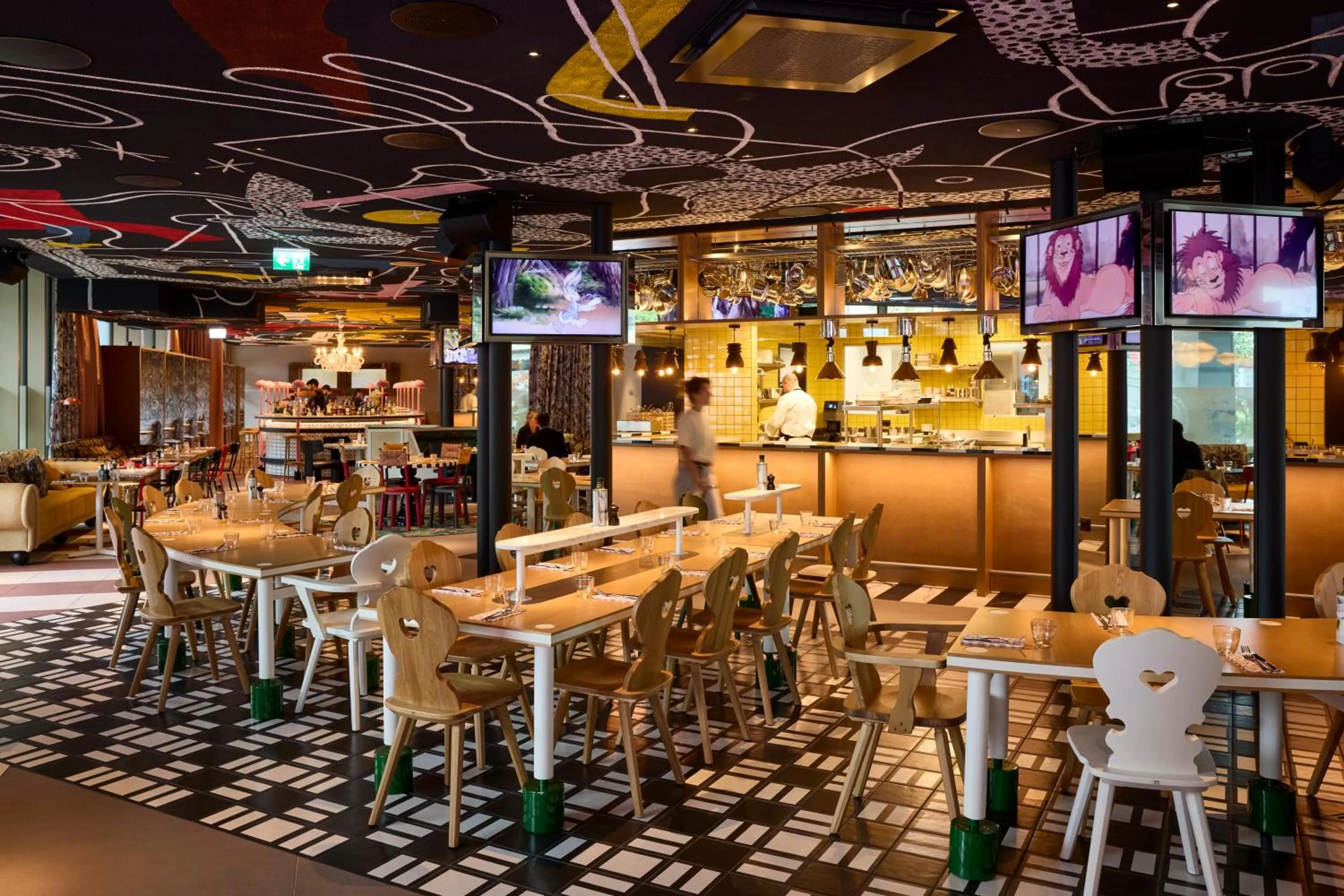 Restaurant/places to eat in Mama Shelter Zurich