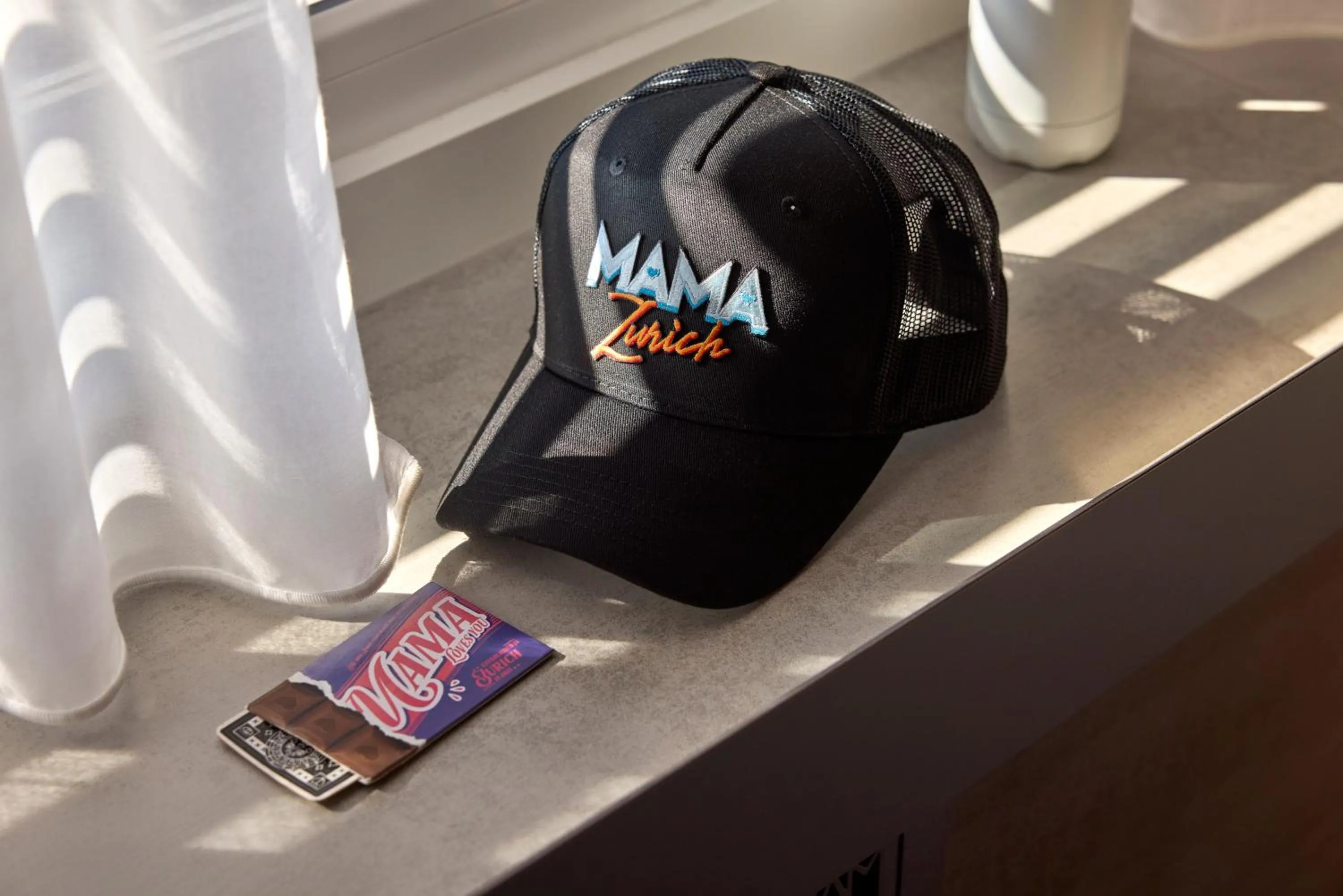 Decorative detail in Mama Shelter Zurich