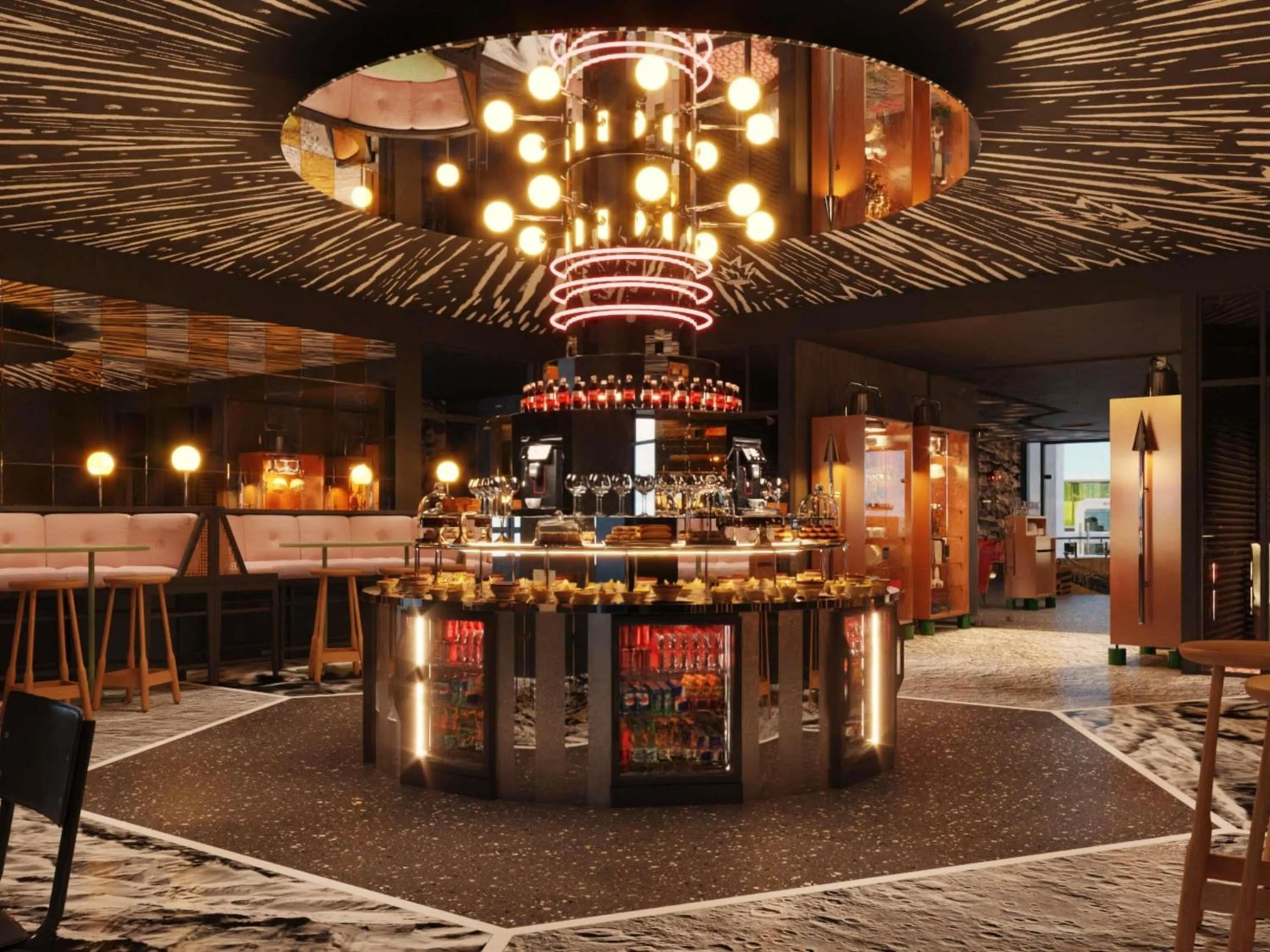 Meeting/conference room in Mama Shelter Zurich