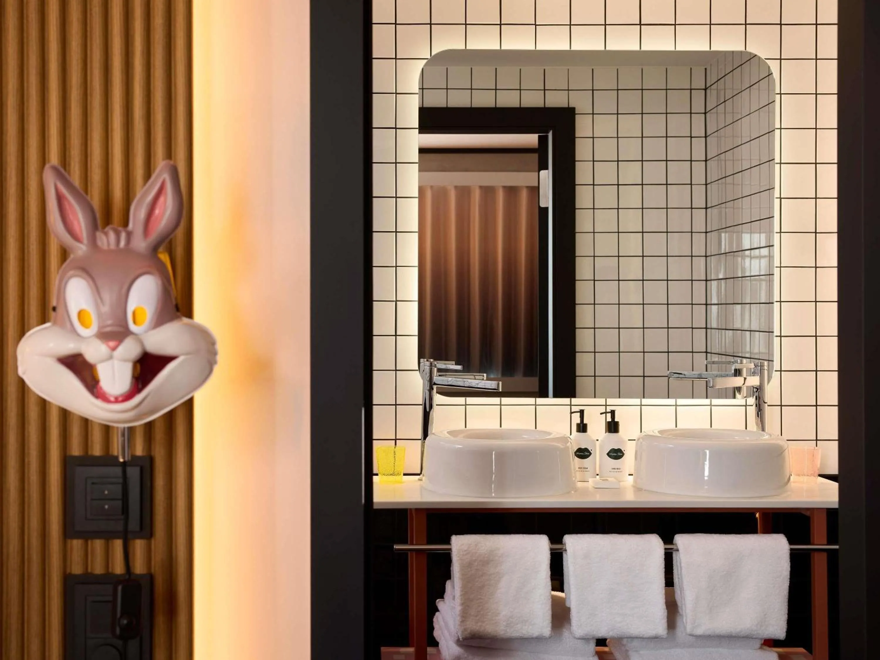 Bedroom in Mama Shelter Zurich