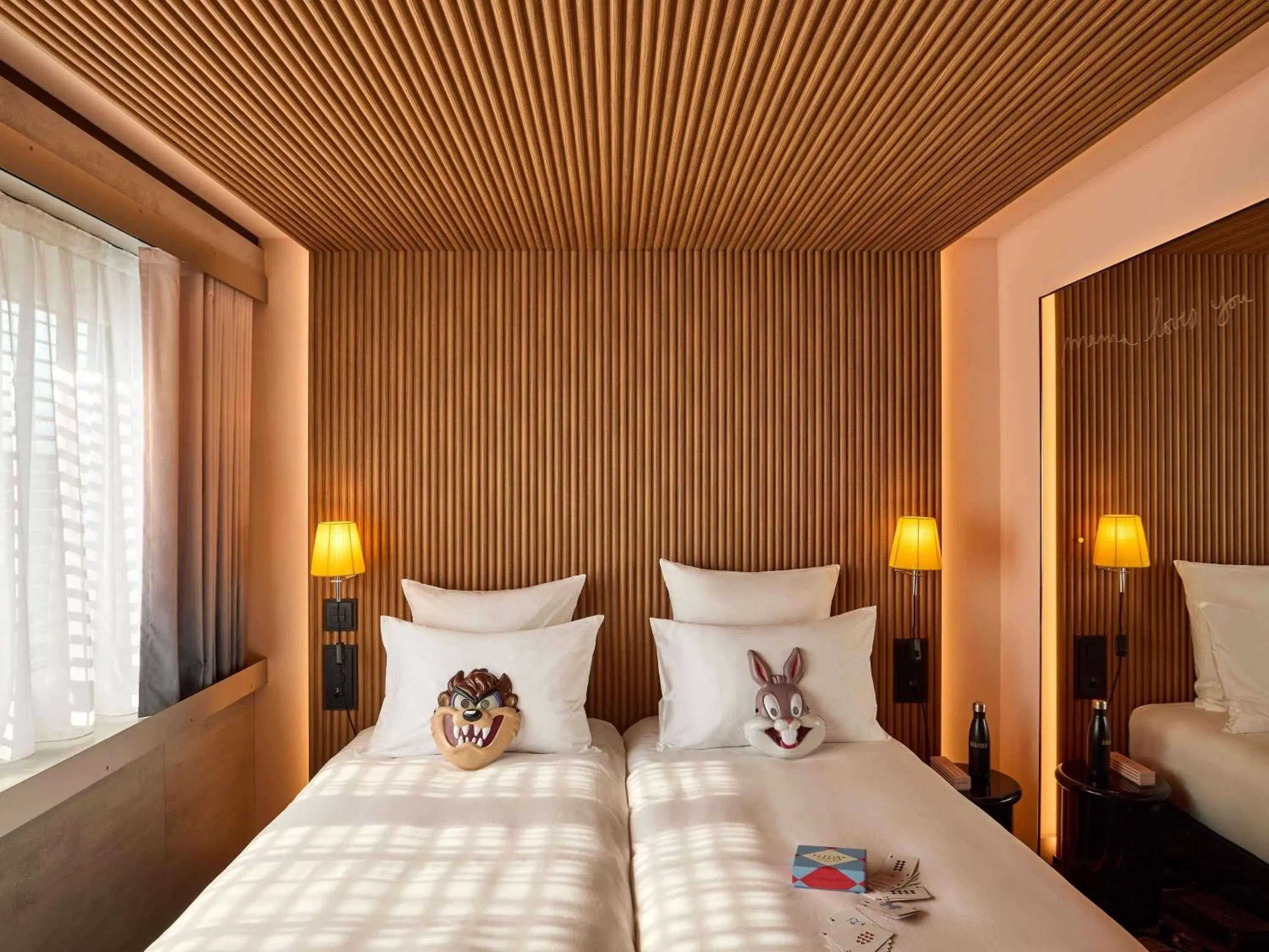 Medium Mama Twin Room in Mama Shelter Zurich Medium Mama Twin Room in Mama Shelter Zurich