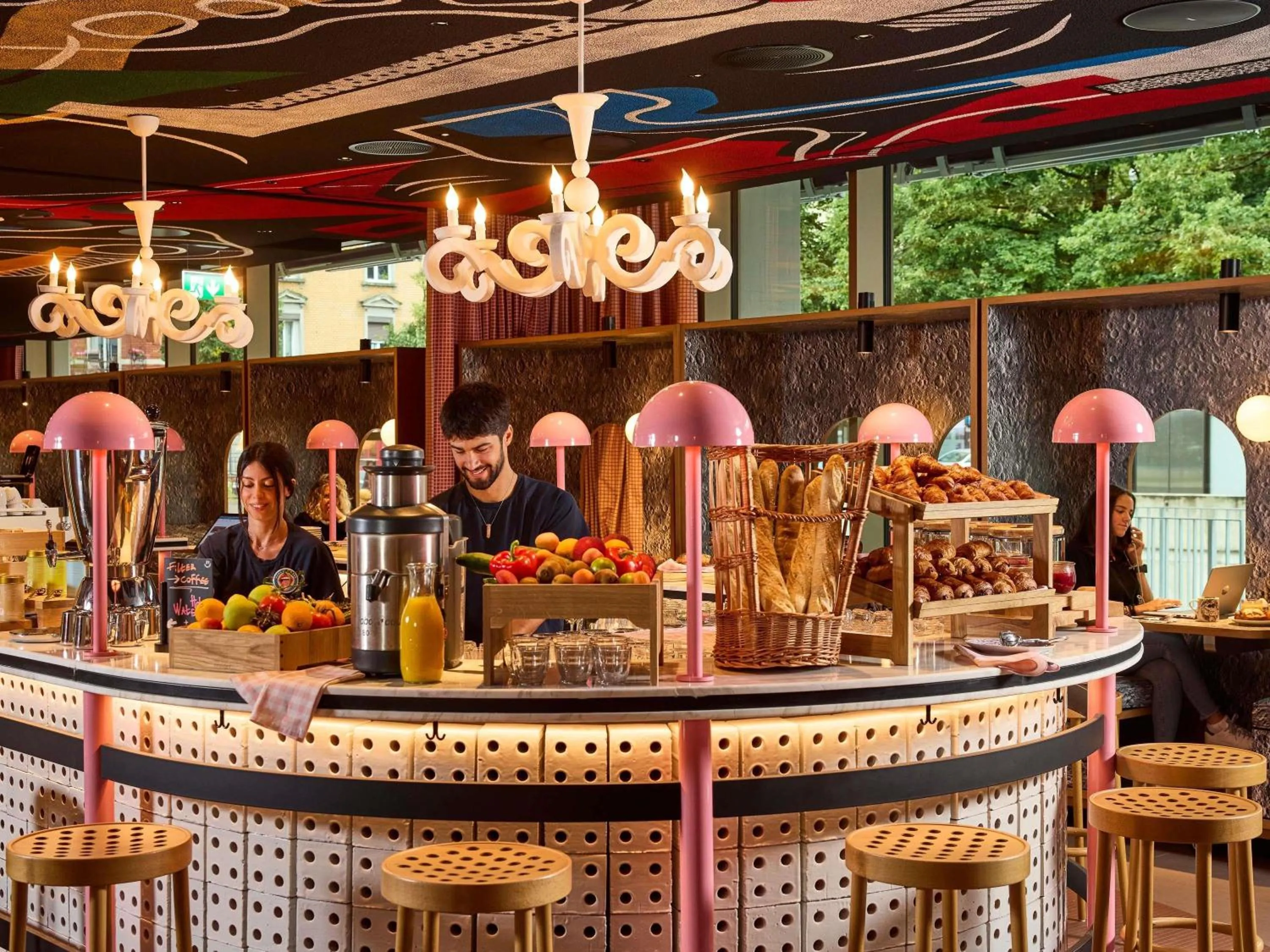 Property building in Mama Shelter Zurich