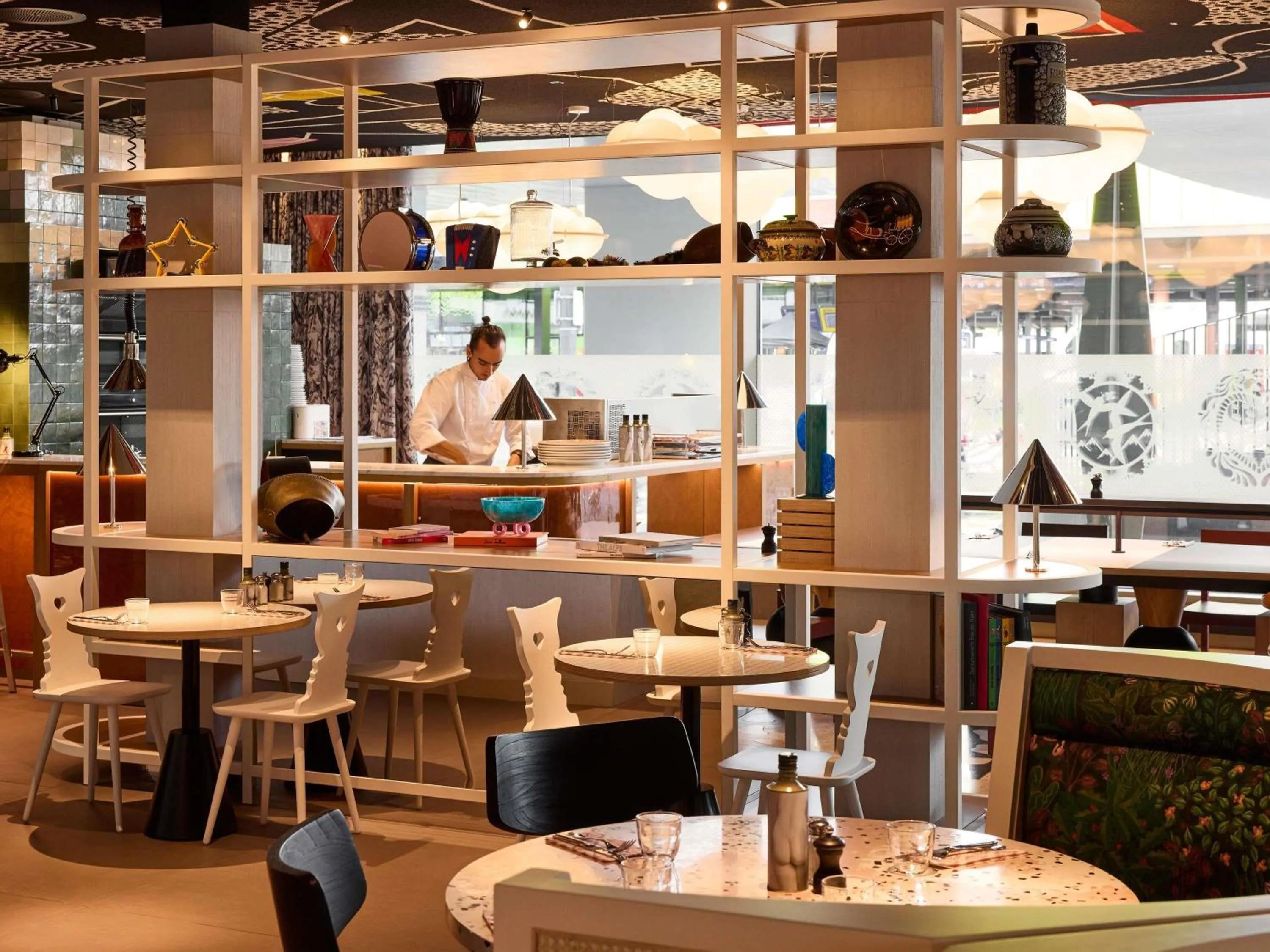 Restaurant/places to eat in Mama Shelter Zurich