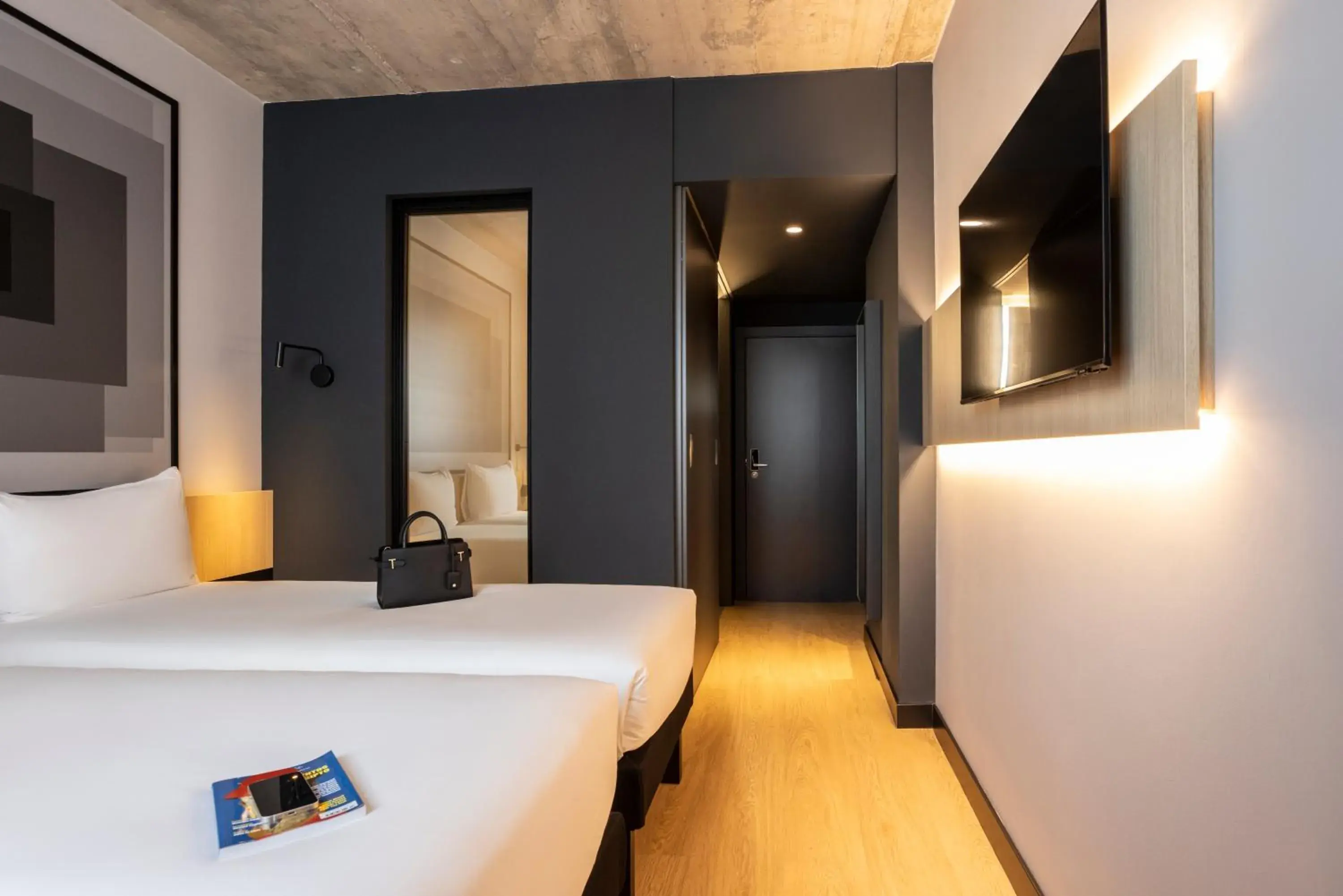 Bed in ibis Madrid Norte Las Tablas Bed in ibis Madrid Norte Las Tablas