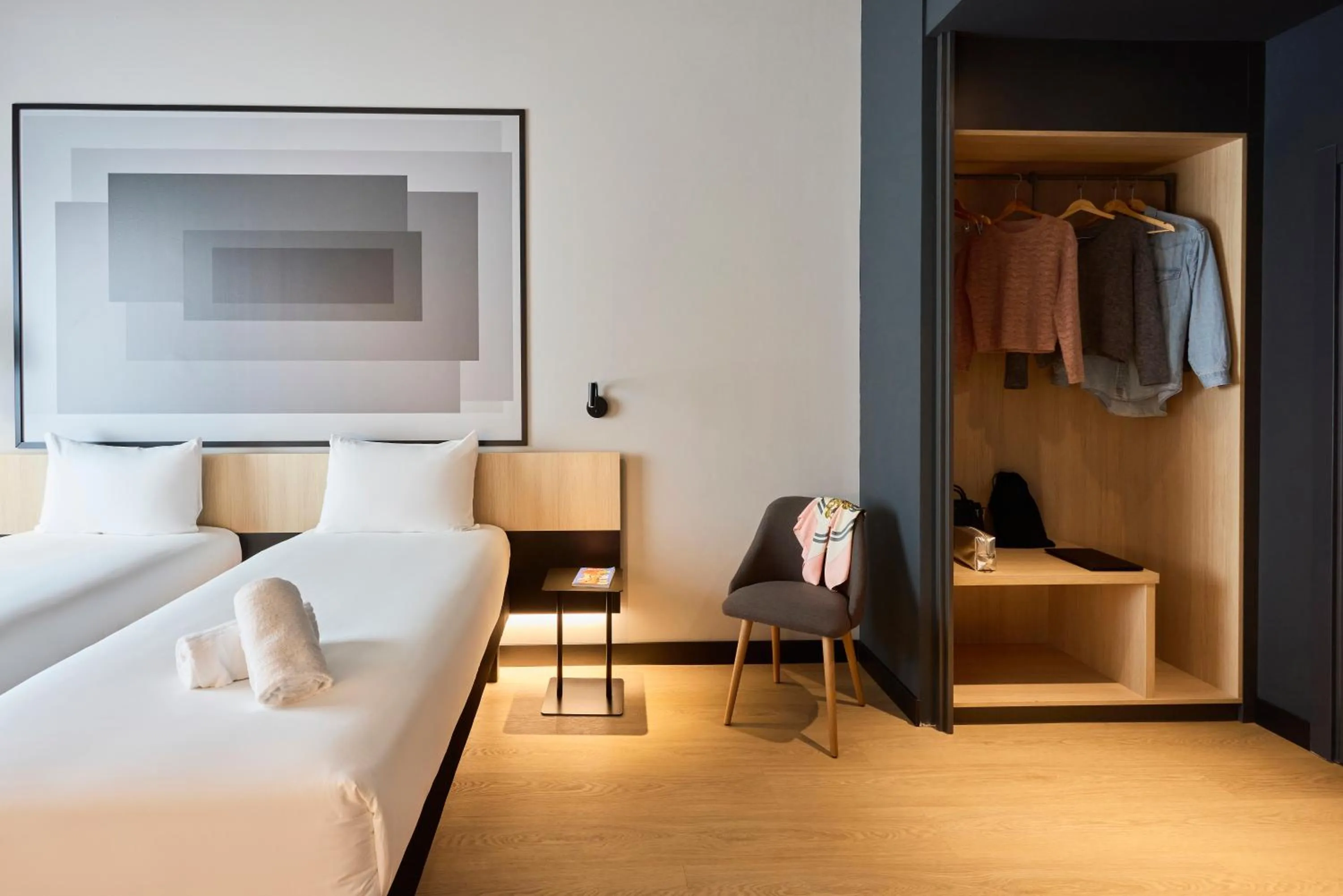 Bed in ibis Madrid Norte Las Tablas