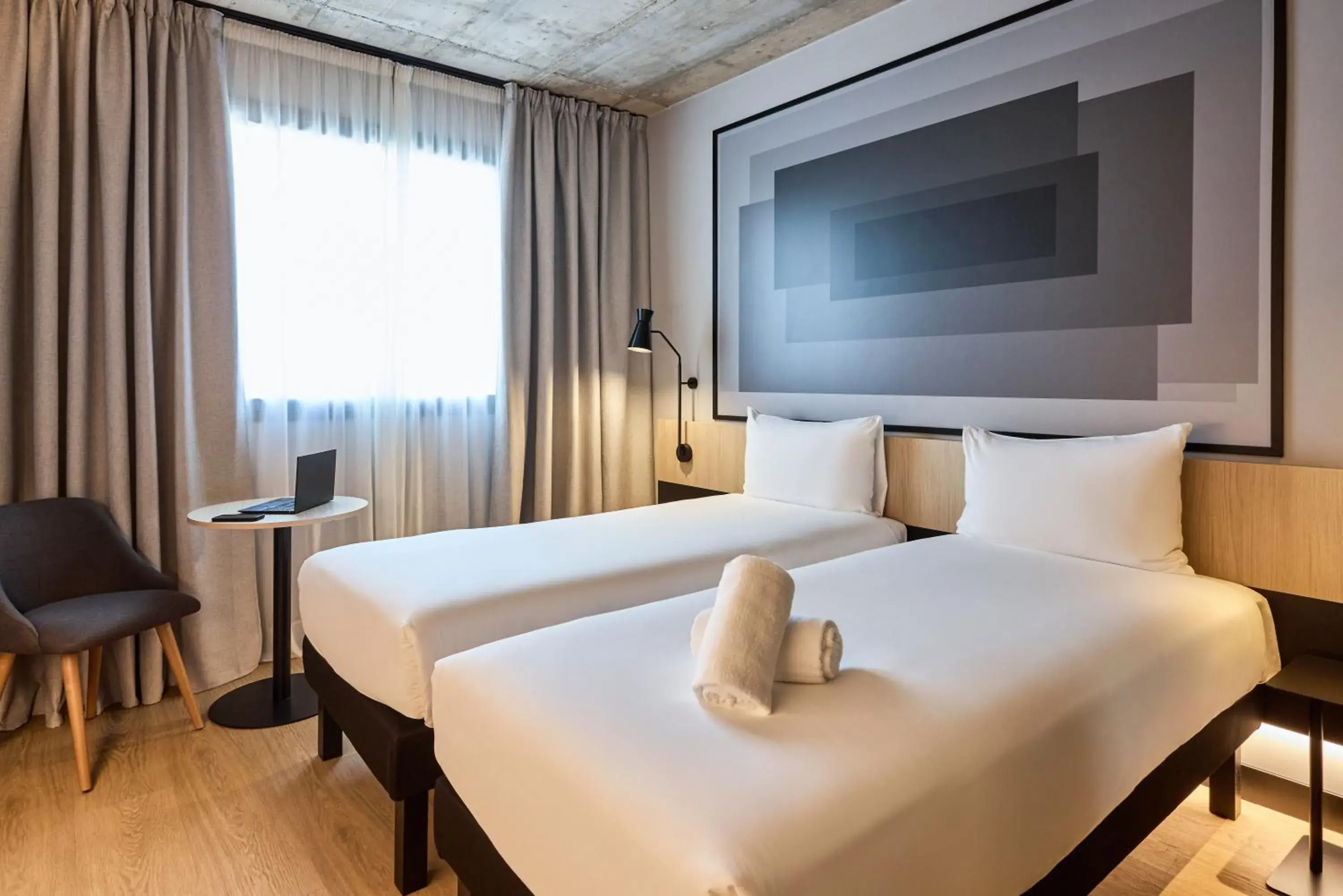Bed in ibis Madrid Norte Las Tablas Bed in ibis Madrid Norte Las Tablas